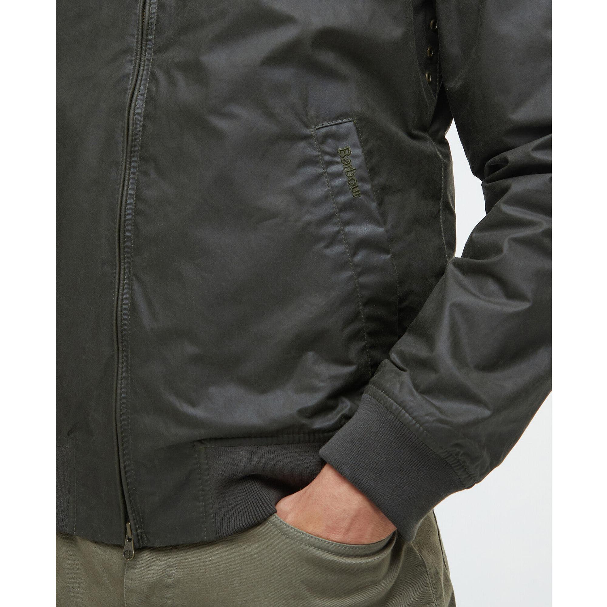 Product image 7 of 8 of Barbour Men's Lightweight Royston Wax Jacket - Archive Olive
