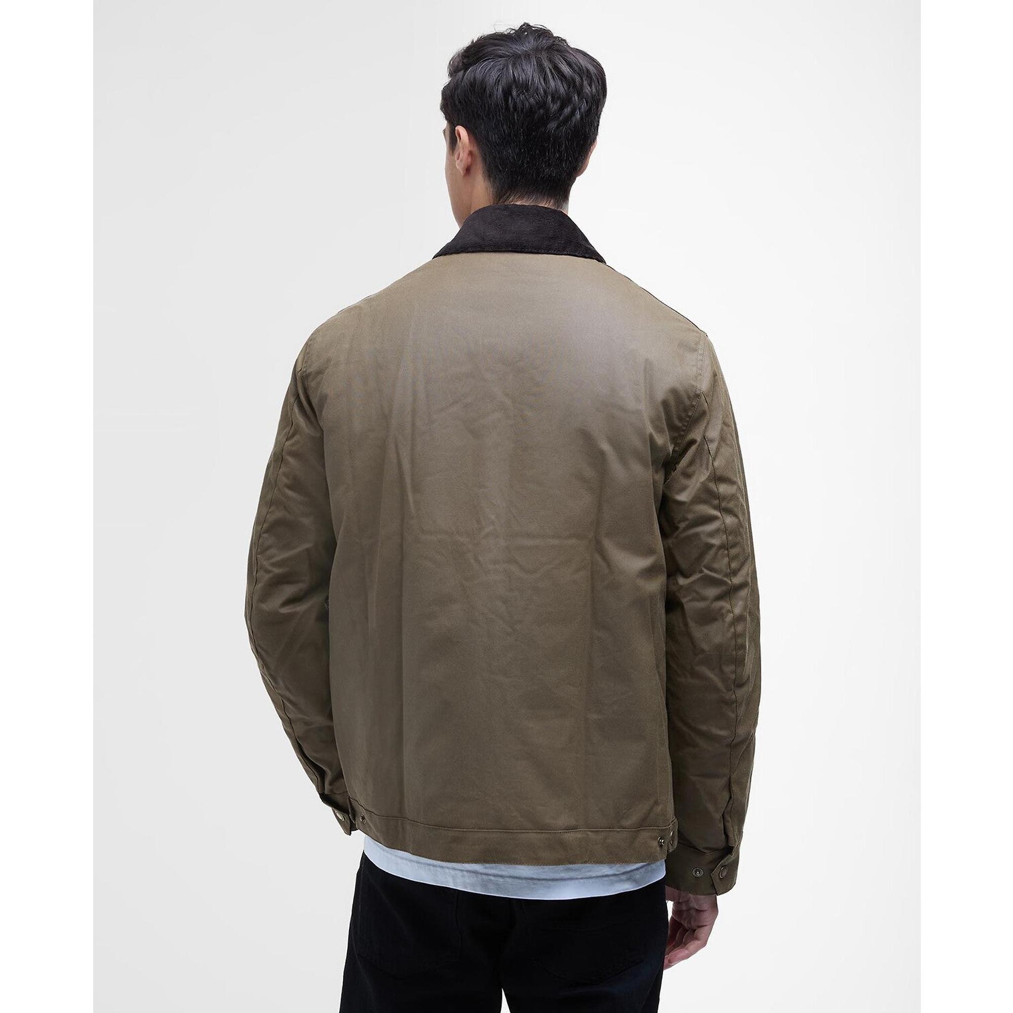 Product image 4 of 7 of Barbour International Men's Steve McQueen Workers Wax Jacket - Sand