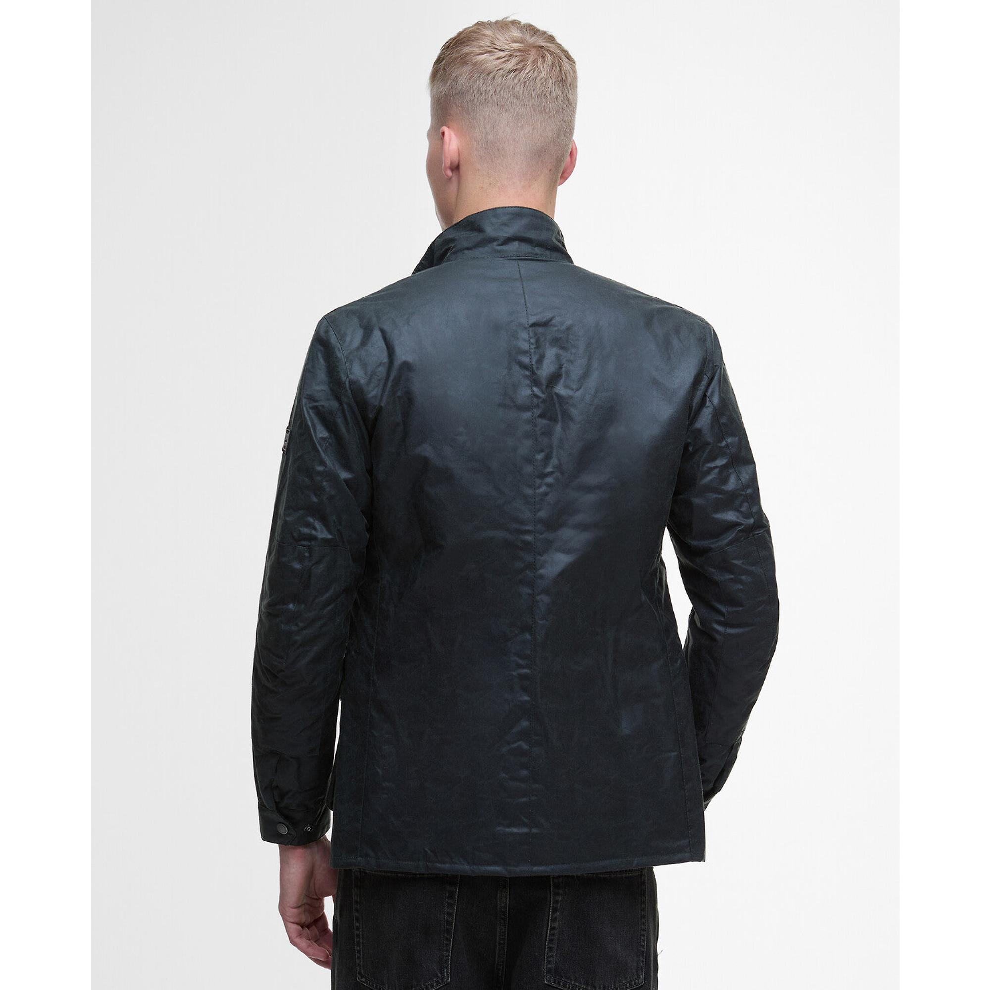 Product image 4 of 9 of Barbour International Men's Tourer Duke Wax Jacket - Sage