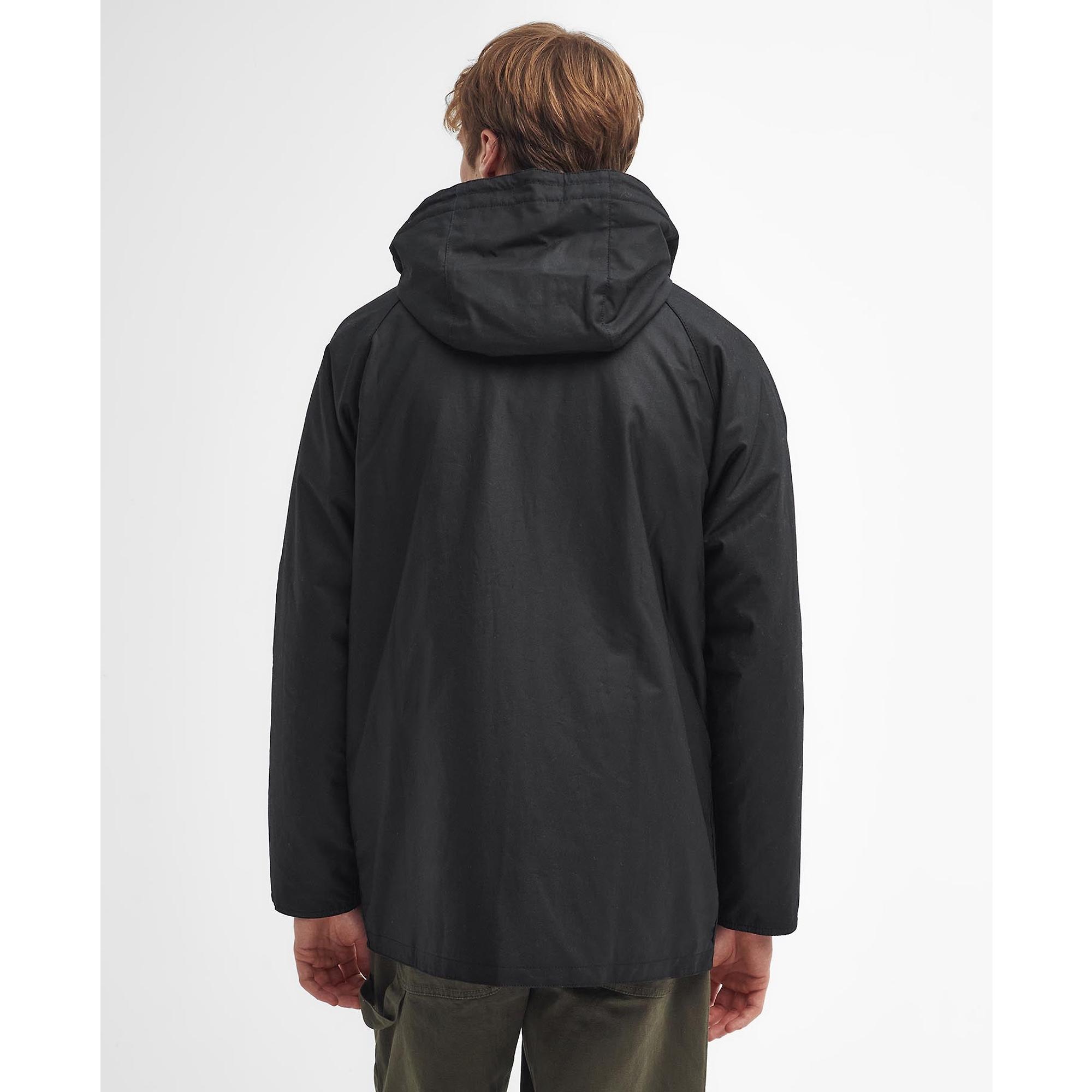 Product image 3 of 9 of Barbour Men's Re-Engineered Beaufort Waxed Jacket - Black