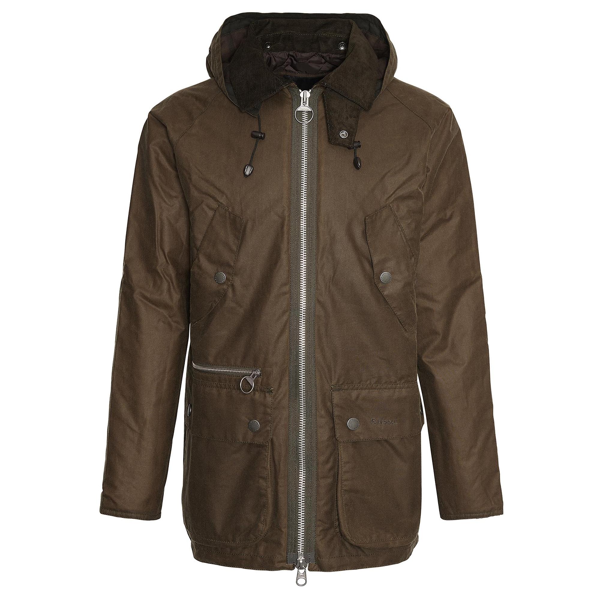 Product image 1 of 9 of Barbour Men's Re-Engineered Beaufort Waxed Jacket - Beech