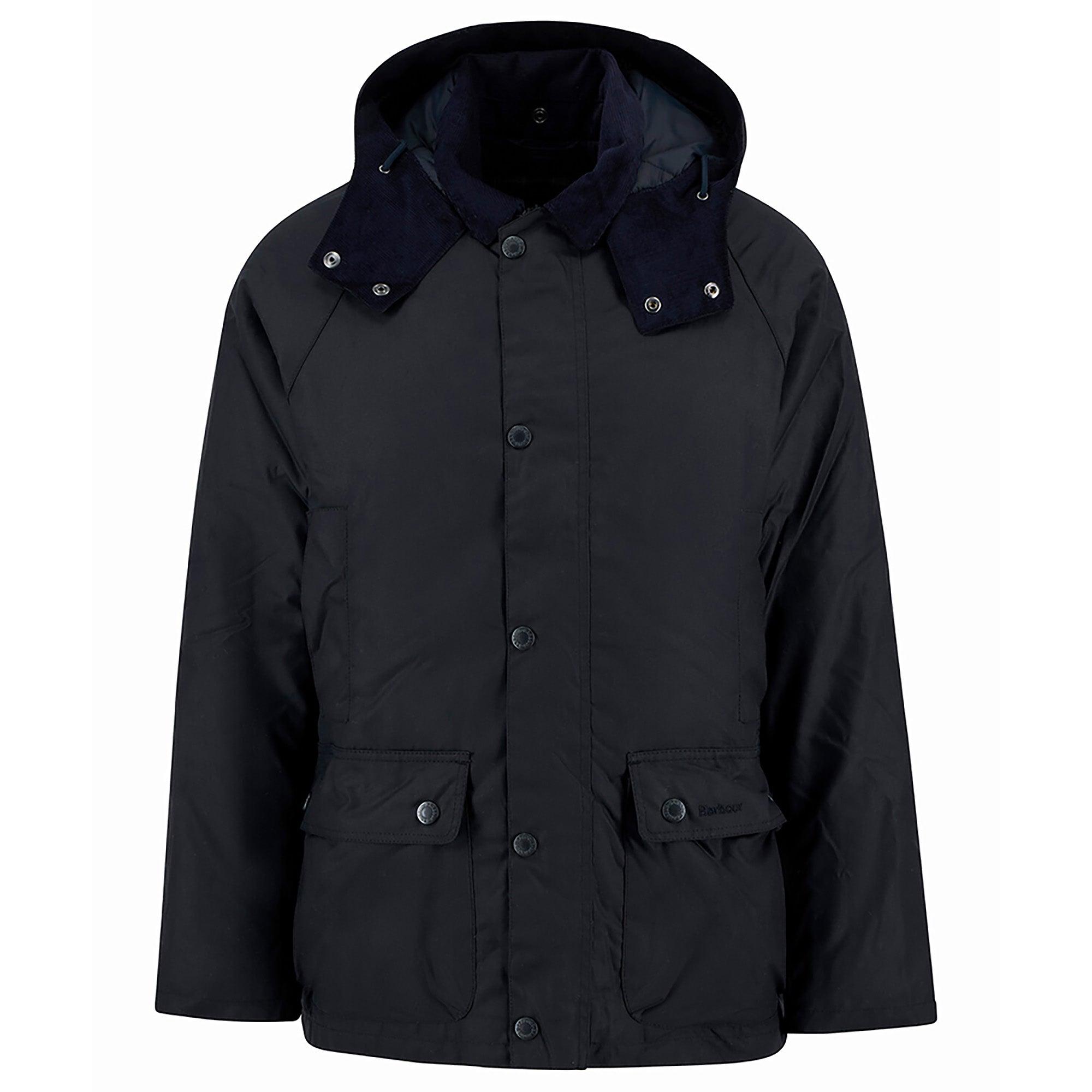 Product image 1 of 8 of Barbour Men's Modern Beaufort Waxed Jacket - Navy/Midnight Oak