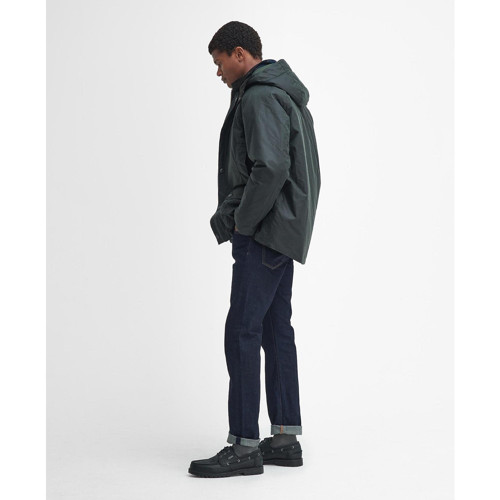 Product image 4 of 9 of Barbour Men's Modern Beaufort Waxed Jacket - Sage