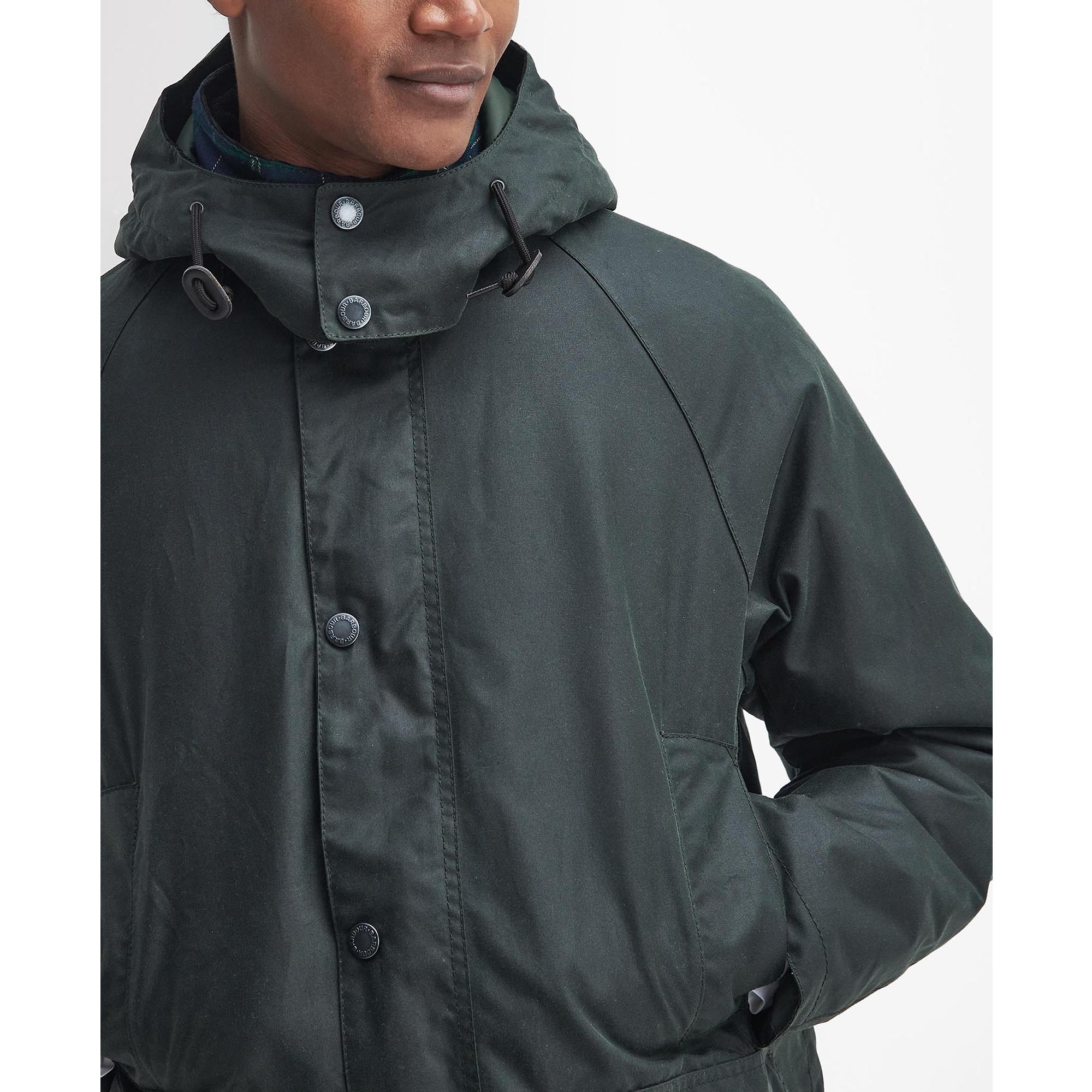 Product image 6 of 9 of Barbour Men's Modern Beaufort Waxed Jacket - Sage