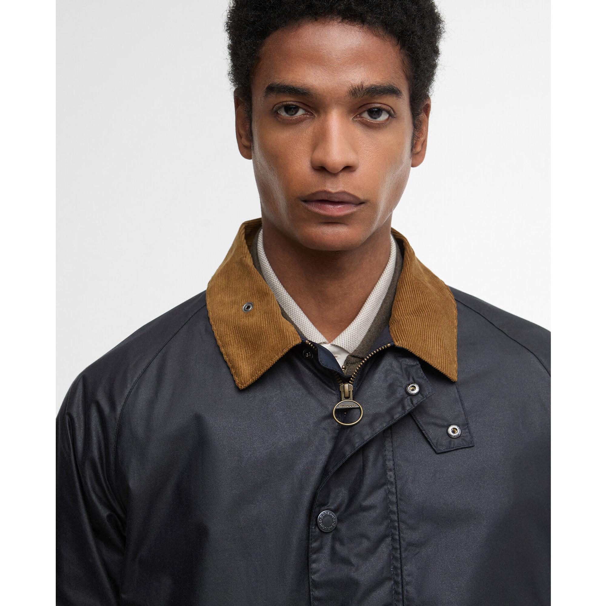 Product image 5 of 7 of Barbour Men's Modern Bedale Wax Jacket - Royal Navy/Highland Loch