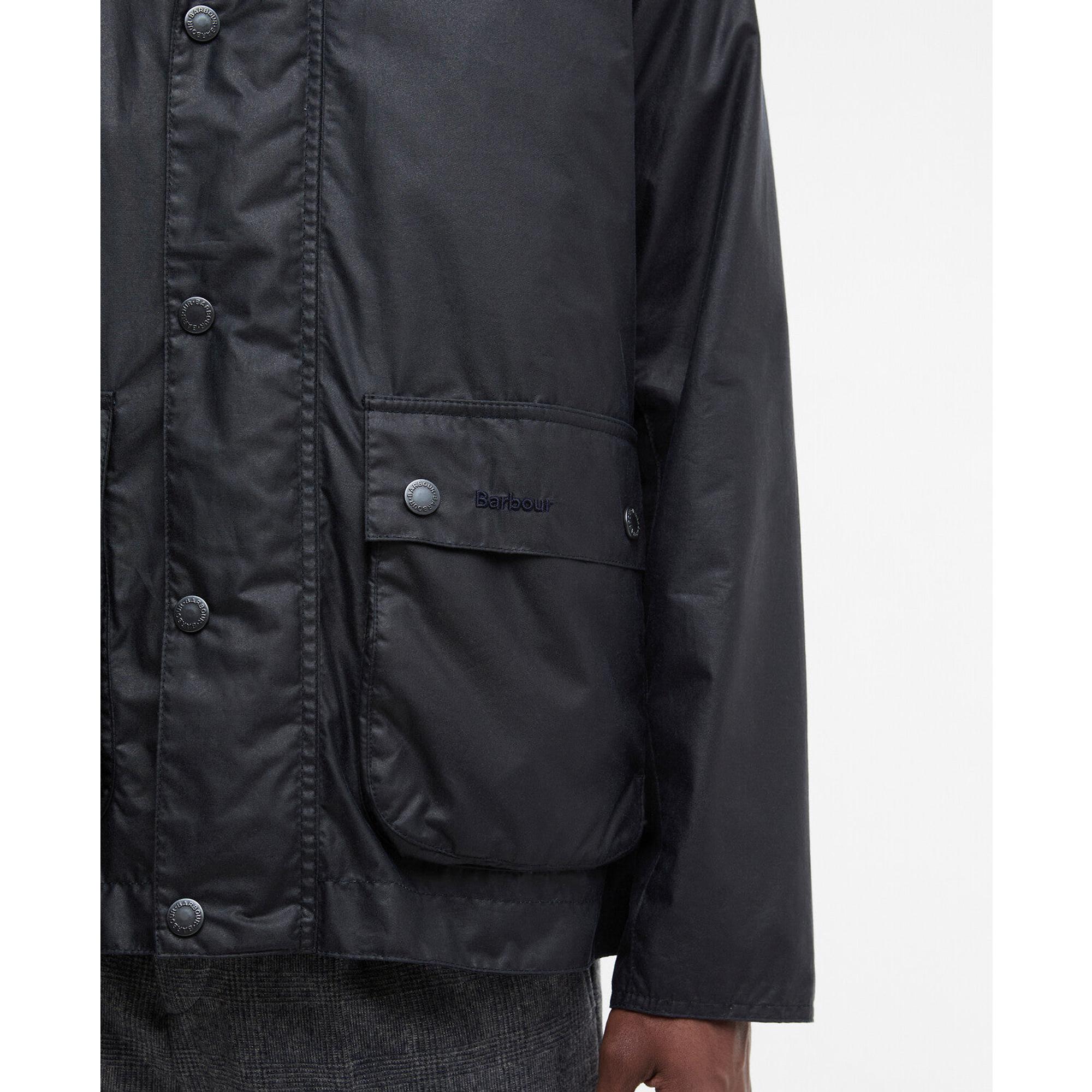 Product image 6 of 7 of Barbour Men's Modern Bedale Wax Jacket - Royal Navy/Highland Loch