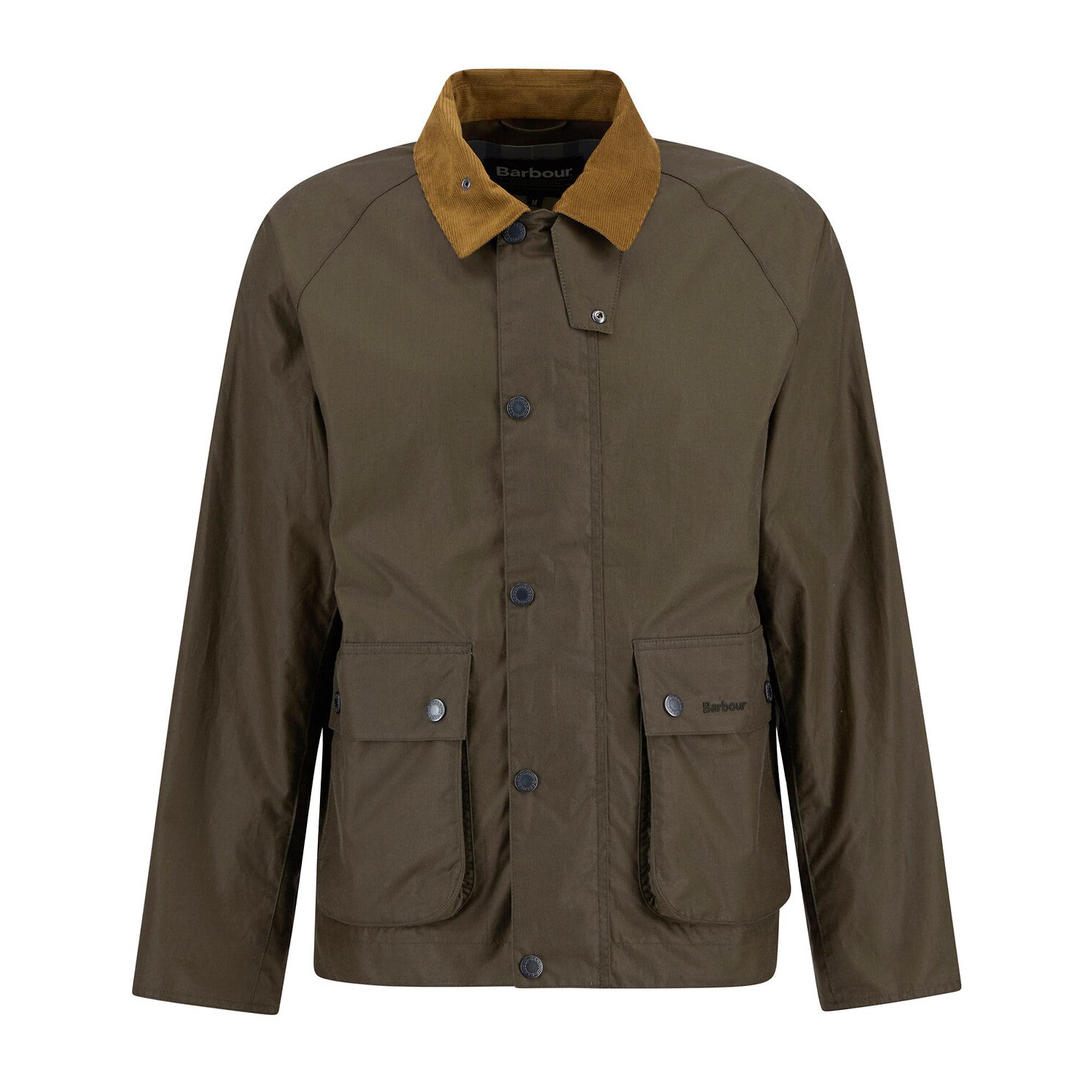 Product image 1 of 8 of Barbour Men's Modern Bedale Wax Jacket - Beech/Highland Loch