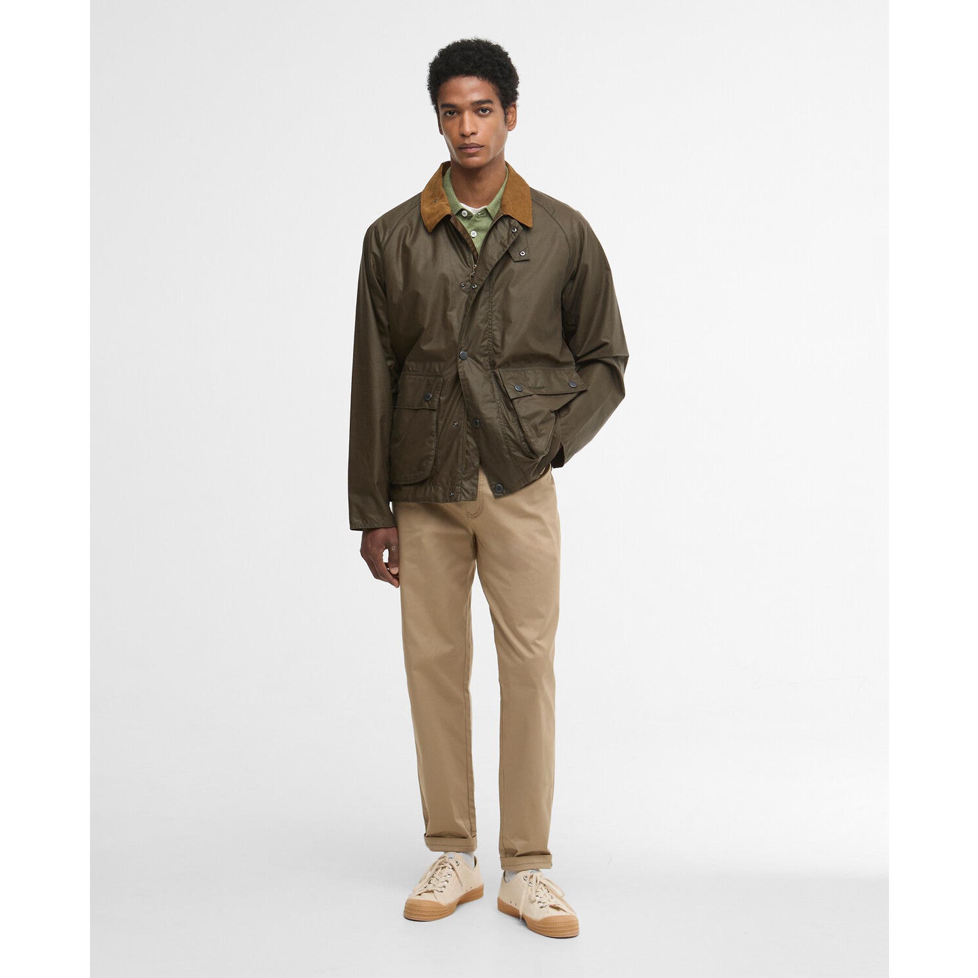 Product image 3 of 8 of Barbour Men's Modern Bedale Wax Jacket - Beech/Highland Loch