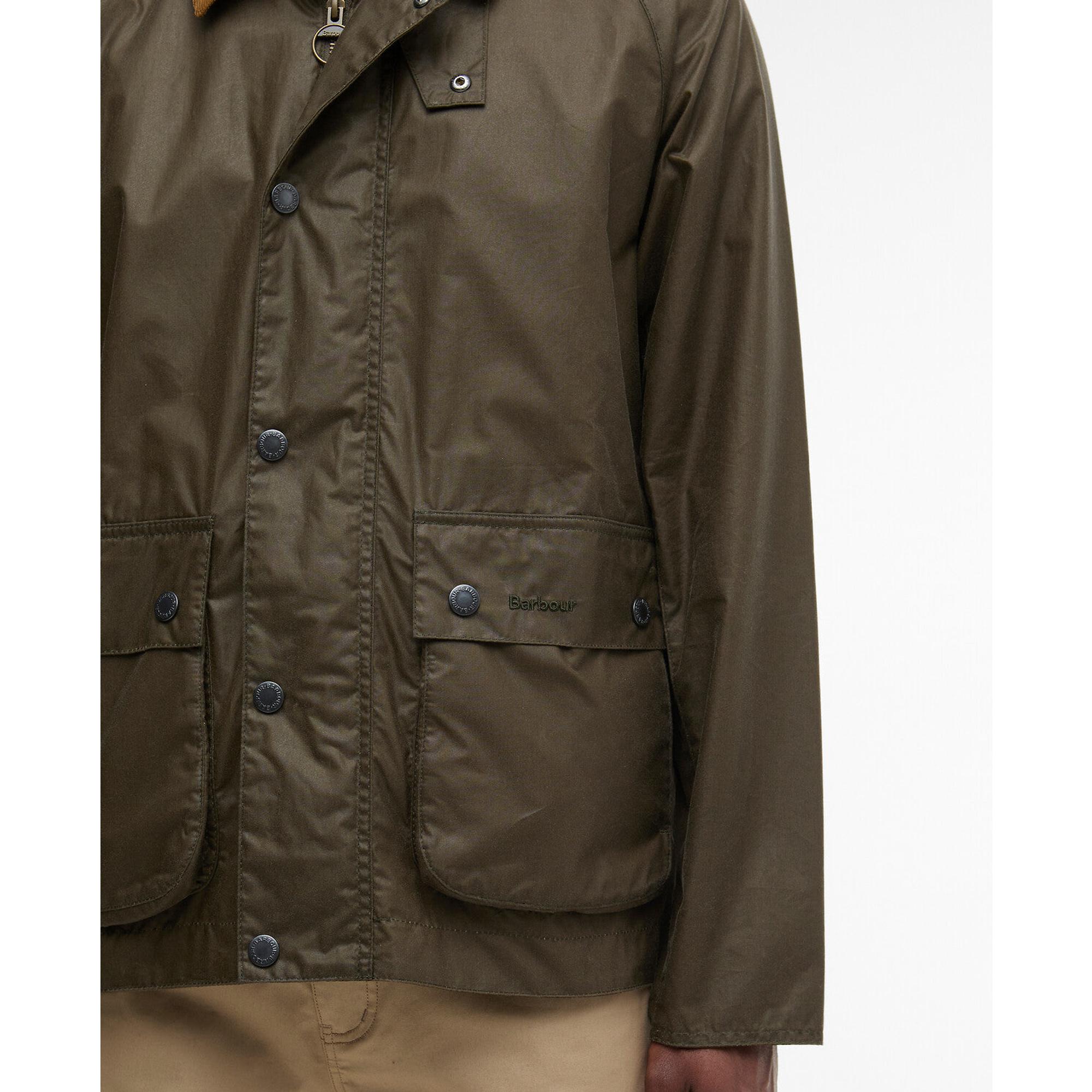 Product image 7 of 8 of Barbour Men's Modern Bedale Wax Jacket - Beech/Highland Loch