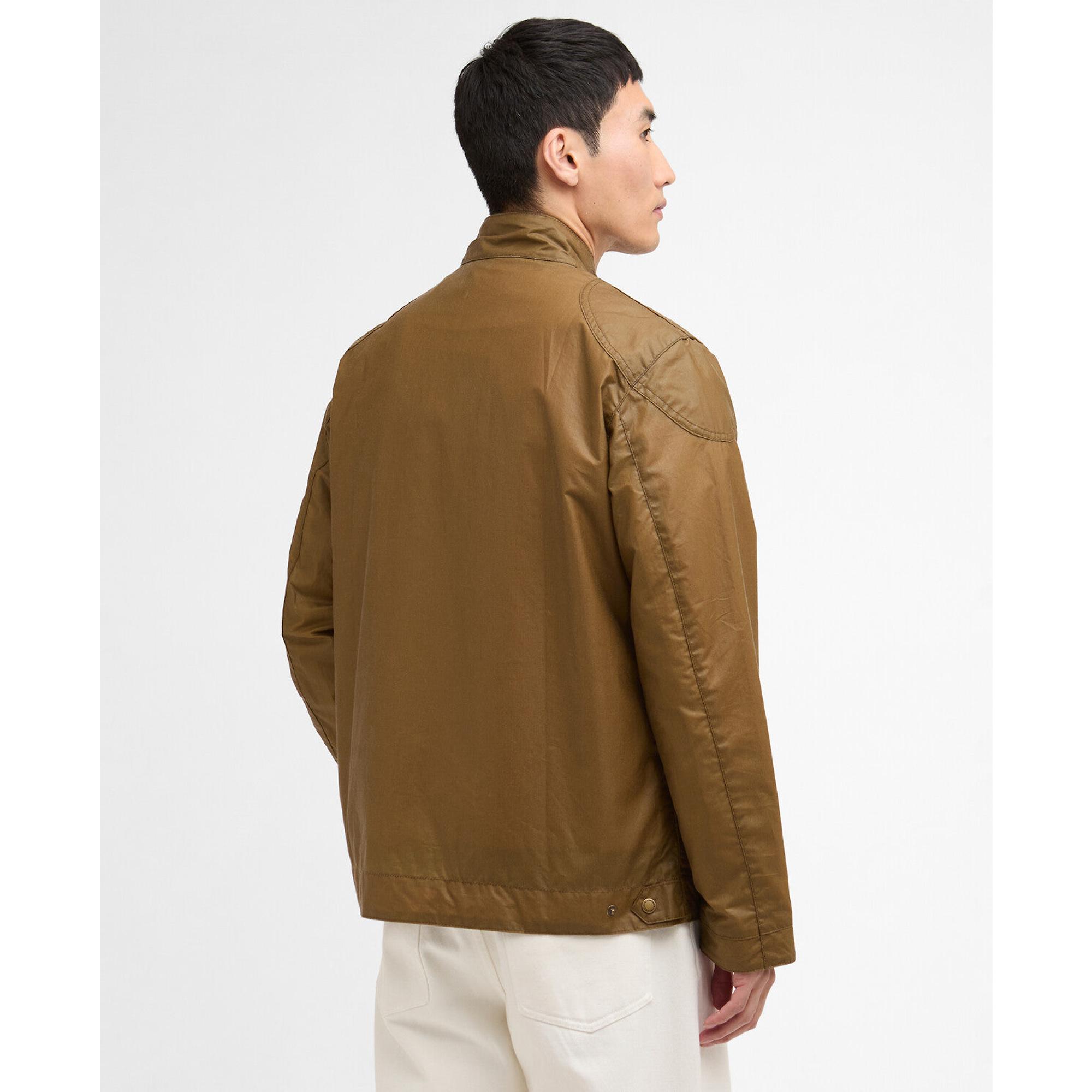 Product image 4 of 8 of Barbour International Men's Merton Wax Jacket - Sand