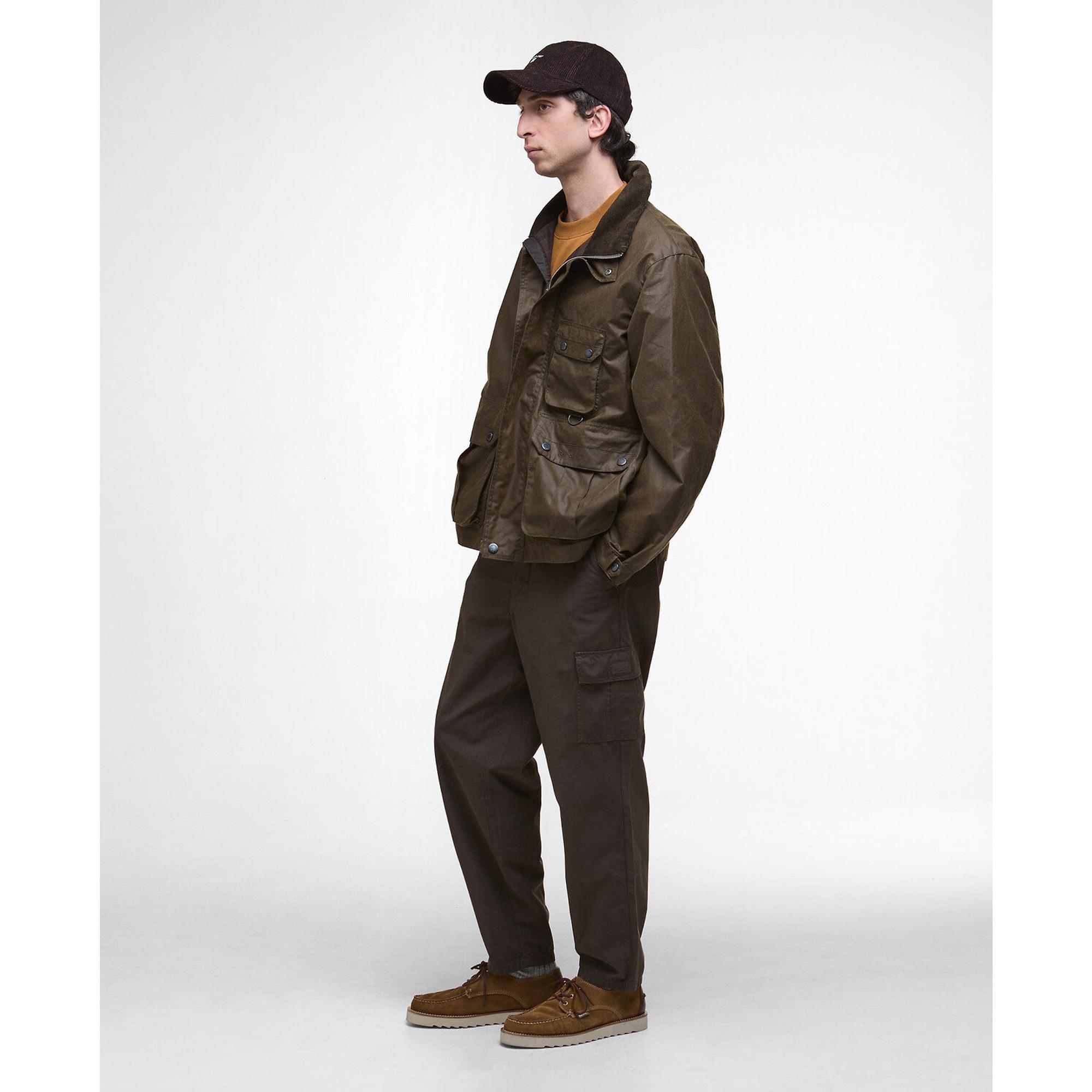 Product image 3 of 8 of Barbour Men's Re-Engineered Utility Bedale Wax Jacket - Beech