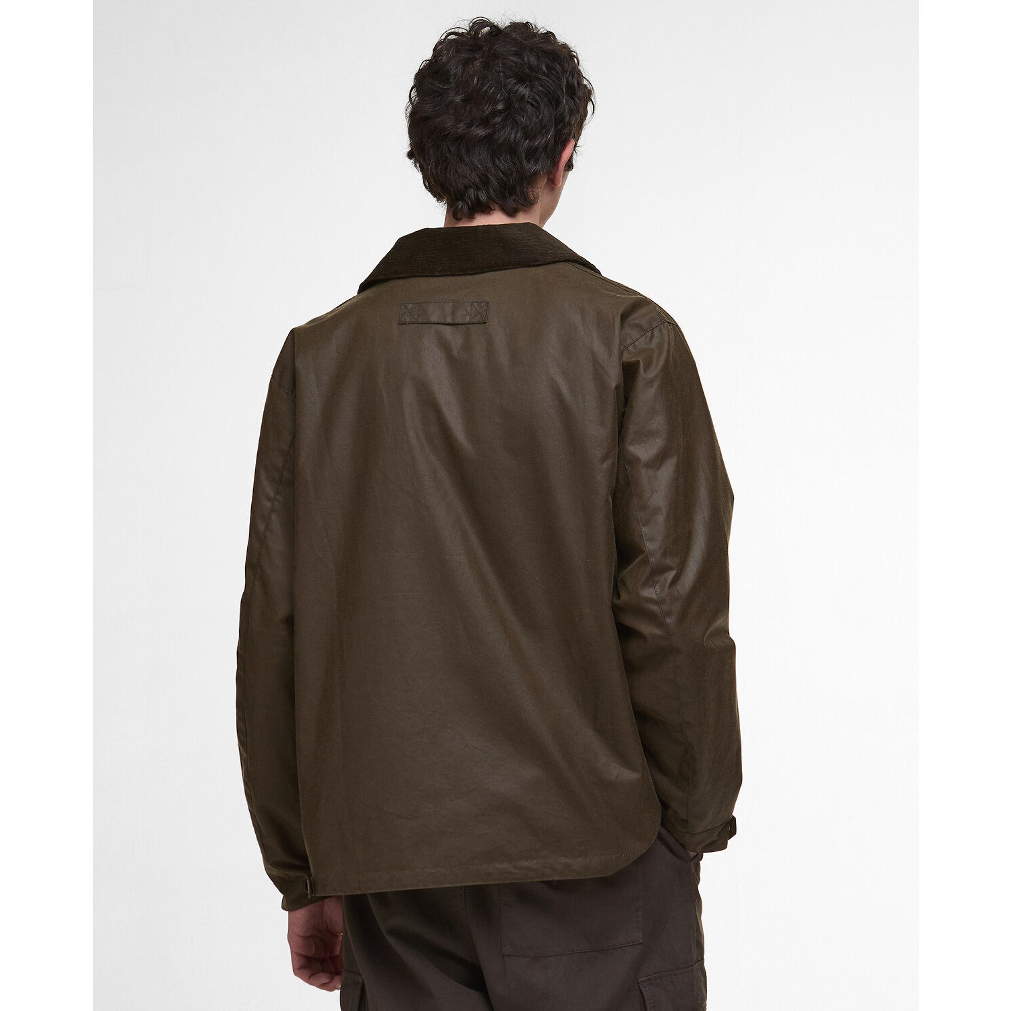 Product image 4 of 8 of Barbour Men's Re-Engineered Utility Bedale Wax Jacket - Beech