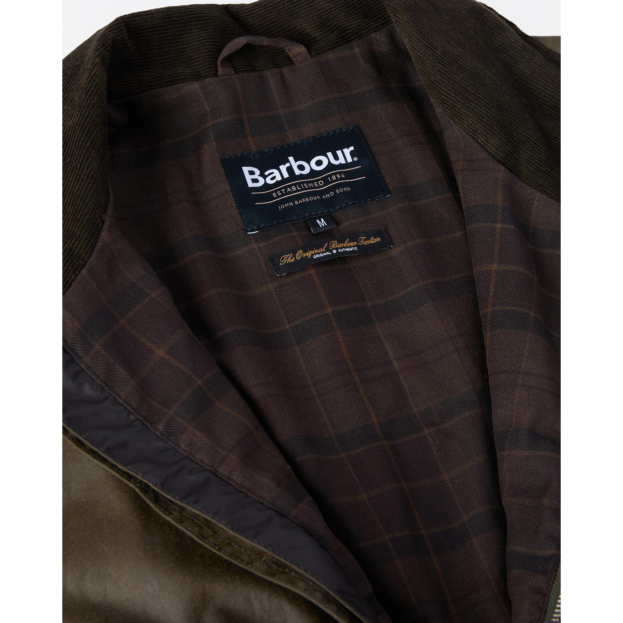 Product image 8 of 8 of Barbour Men's Re-Engineered Utility Bedale Wax Jacket - Beech