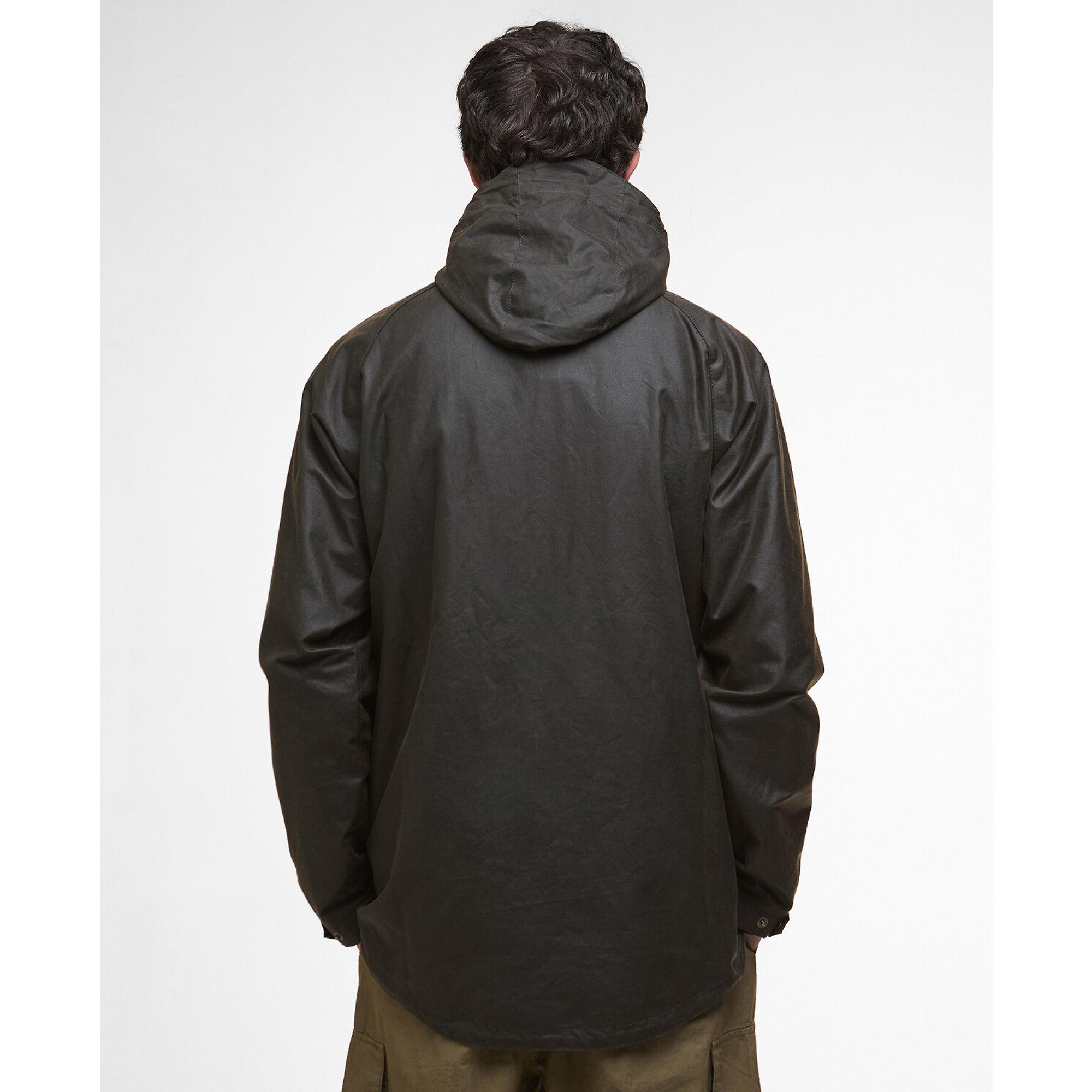 Product image 4 of 8 of Barbour Men's Re-Engineered Endurance Mountain Wax Parka - Olive