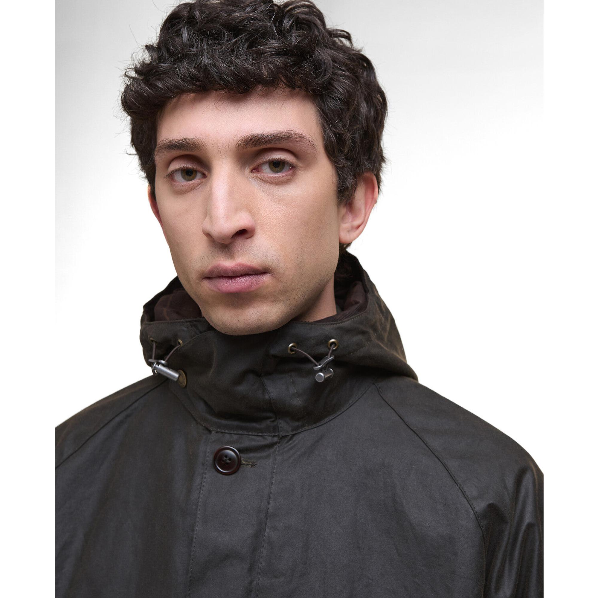 Product image 5 of 8 of Barbour Men's Re-Engineered Endurance Mountain Wax Parka - Olive