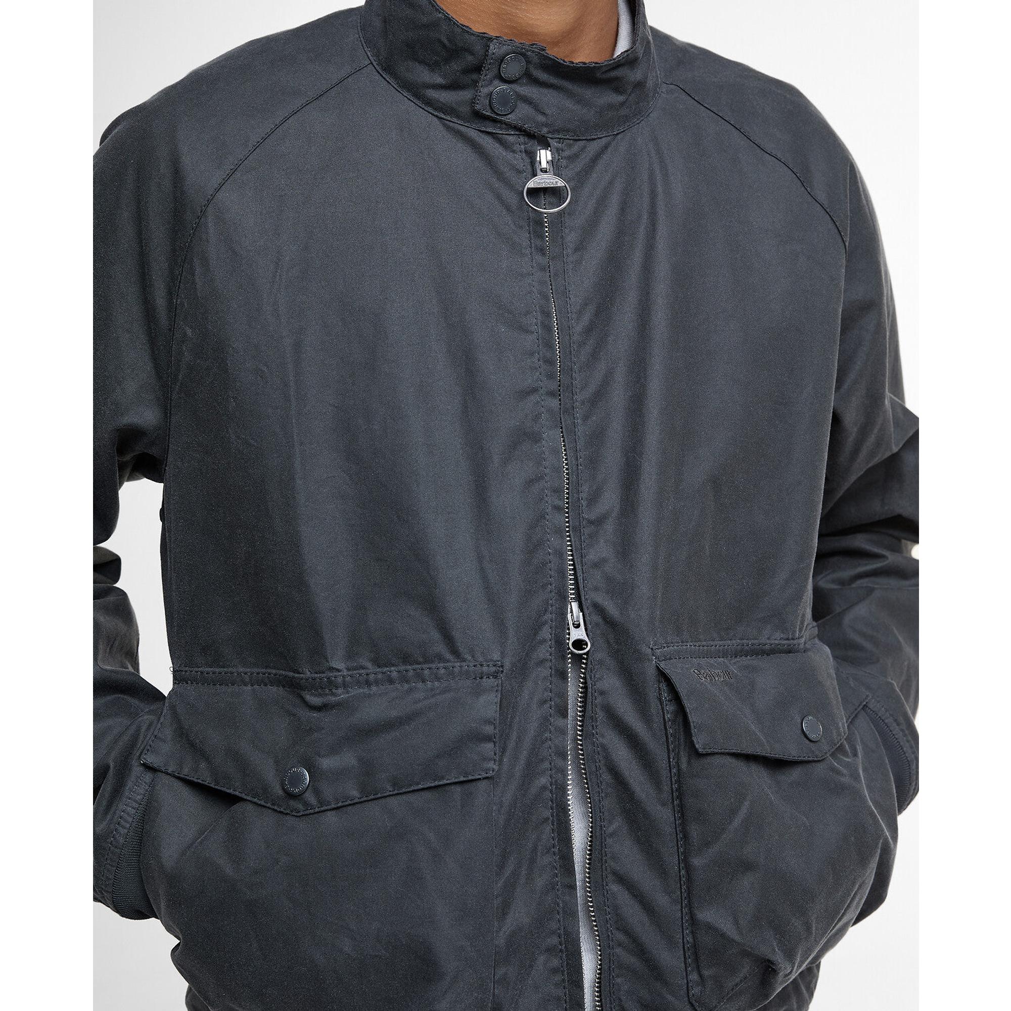 Product image 6 of 8 of Barbour Men's Royston Wax Jacket - Grey