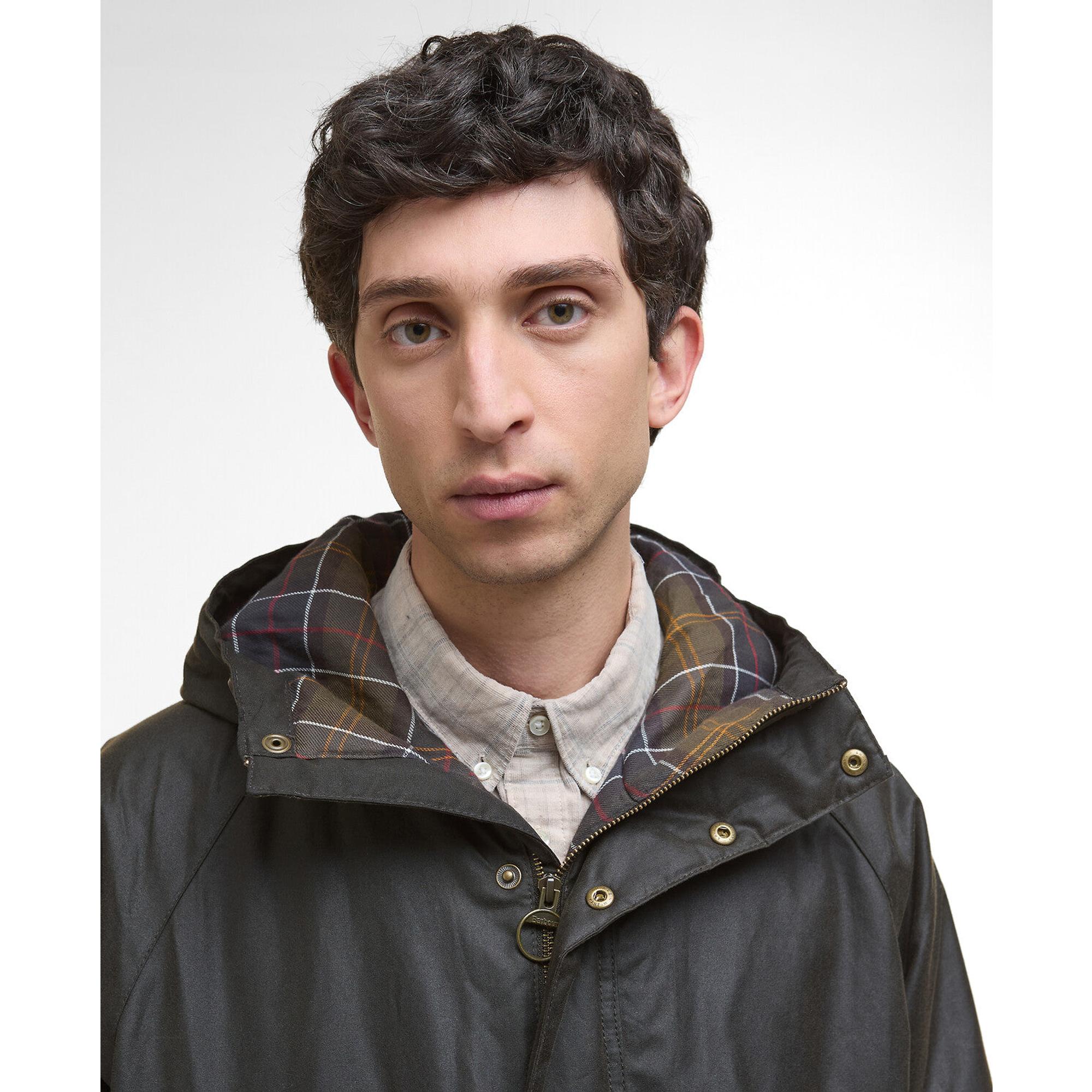 Product image 5 of 8 of Barbour Men's Bedale Wax Parka - Olive