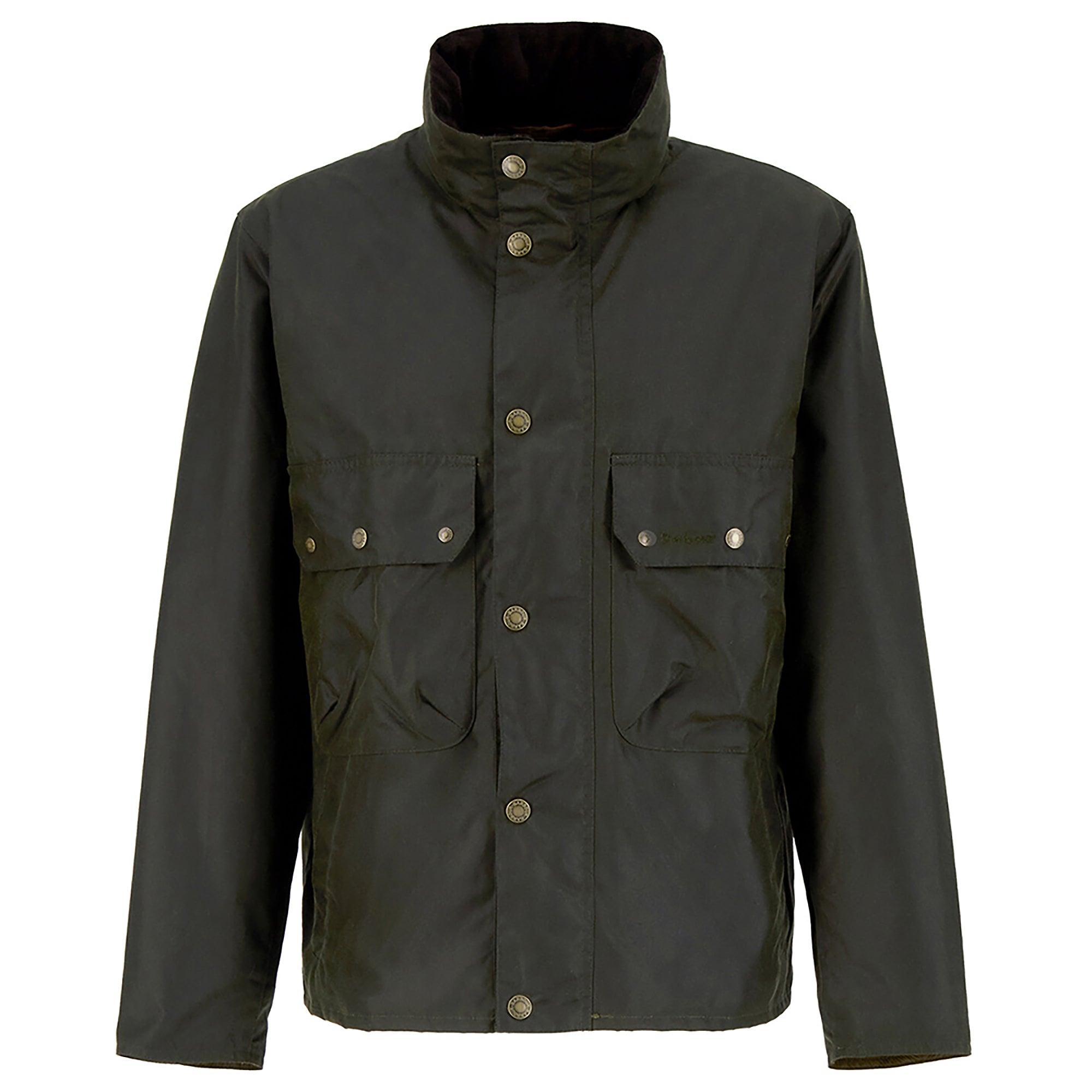 Product image 1 of 7 of Barbour Men's Re-Engineered Ridley Wax Jacket - Archive Olive