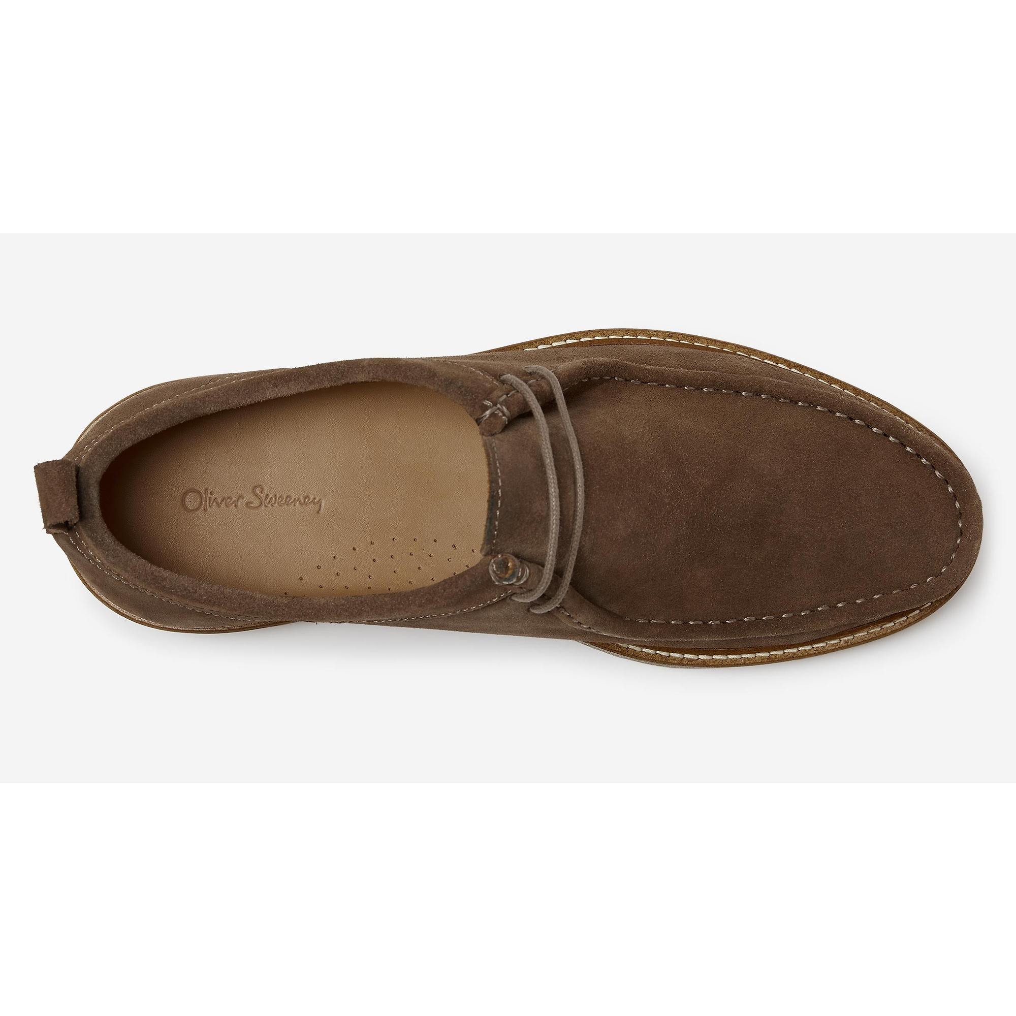 Product image 3 of 11 of Oliver Sweeney Men's Marana Calf Suede Moccasin Shoes - Taupe