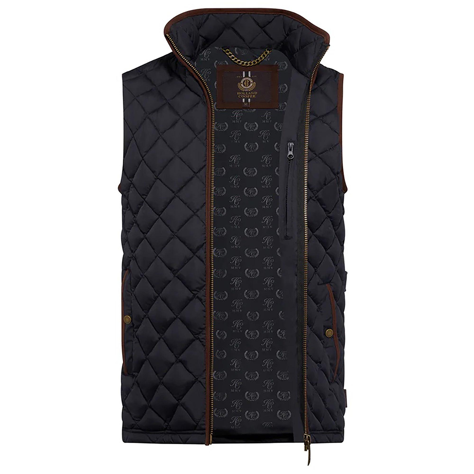 Product image 6 of 10 of Holland Cooper Men's Country Quilted Gilet - Ink Navy