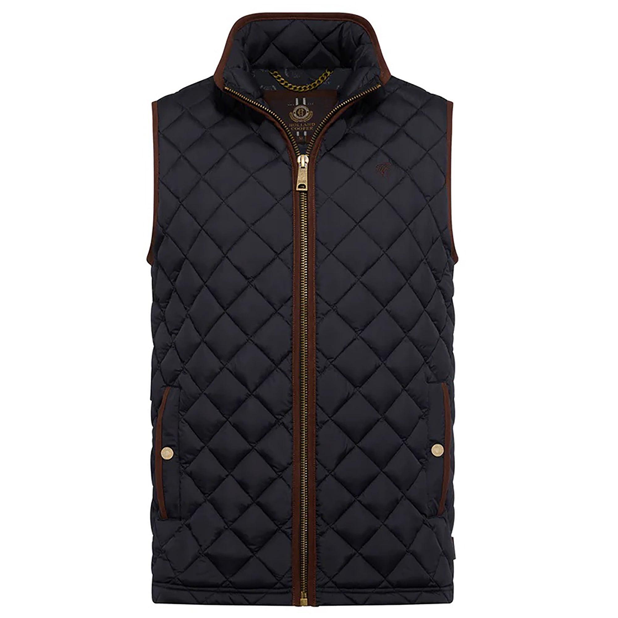 Product image 1 of 10 of Holland Cooper Men's Country Quilted Gilet - Ink Navy