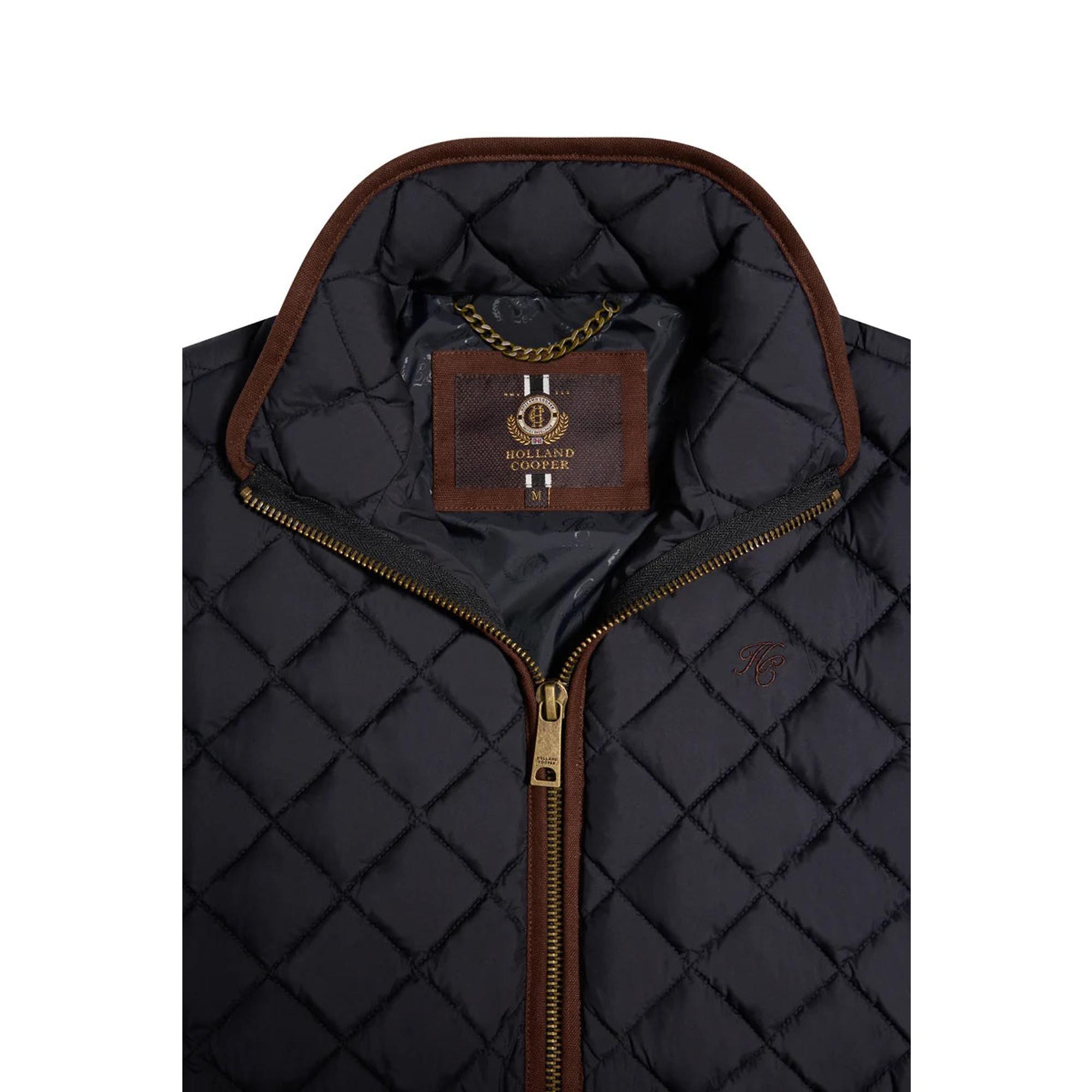 Product image 7 of 10 of Holland Cooper Men's Country Quilted Gilet - Ink Navy
