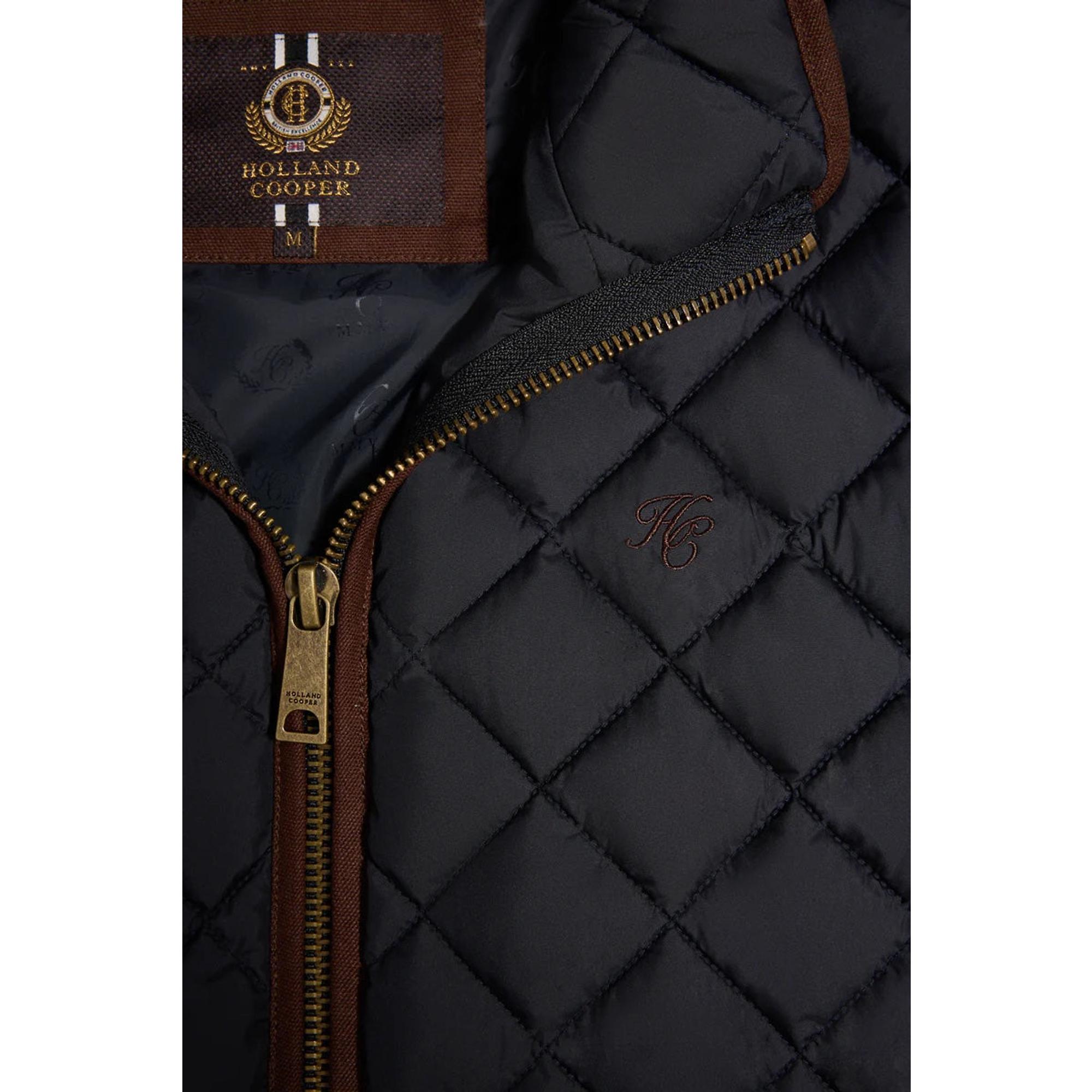 Product image 9 of 10 of Holland Cooper Men's Country Quilted Gilet - Ink Navy