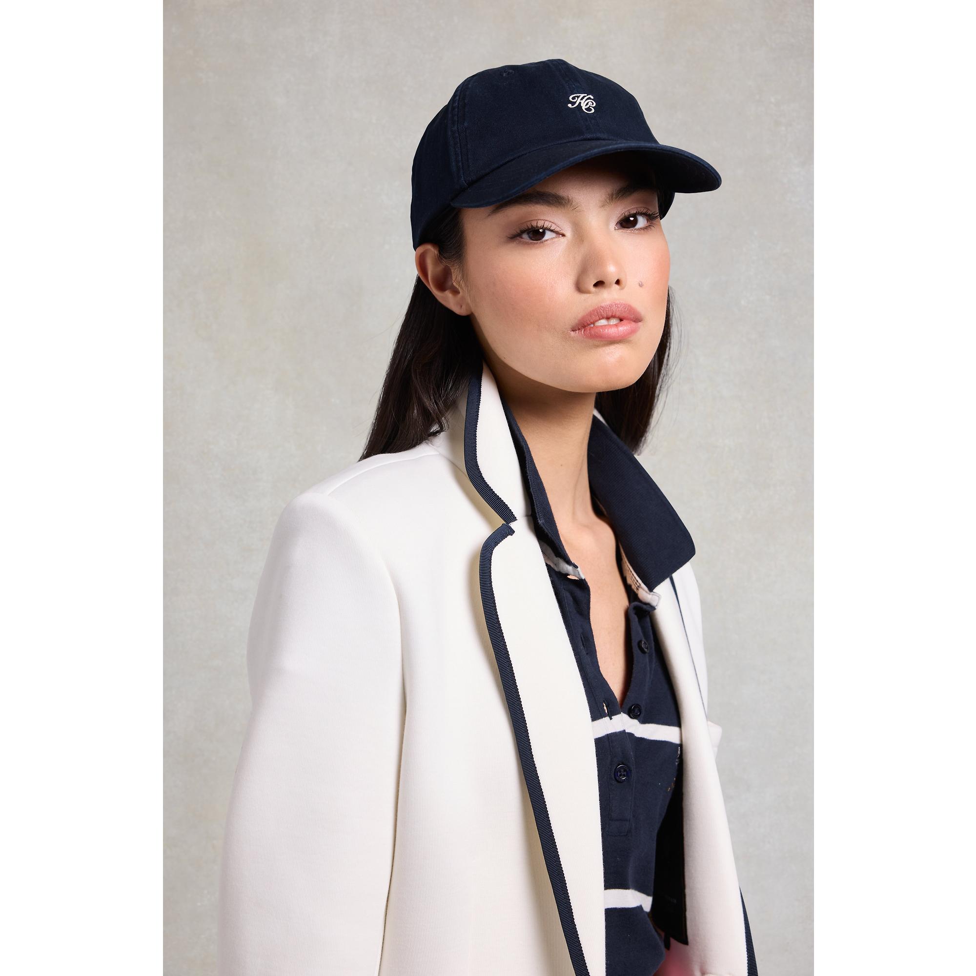 Product image 2 of 4 of Holland Cooper Women's Monogram Cap - Navy/Ecru