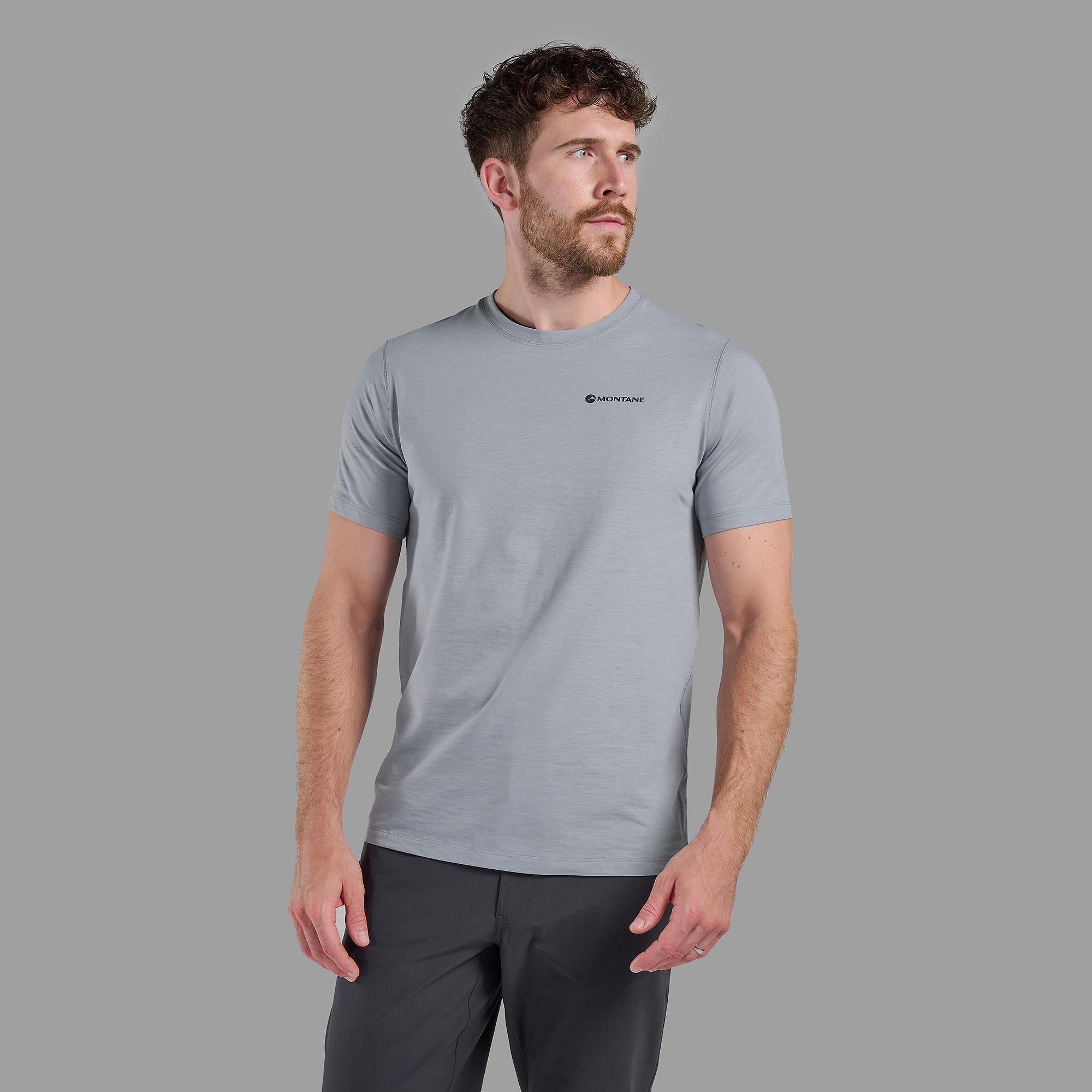 Product image 2 of 7 of Montane Men's Alhena Mountain 25 T-Shirt - Pebble Blue