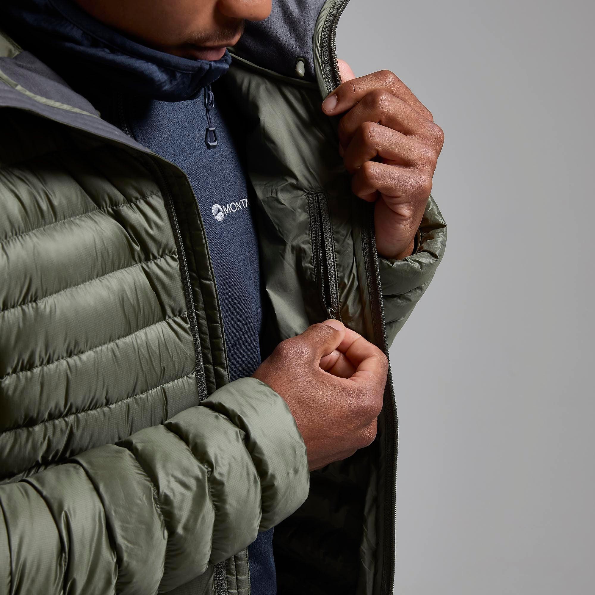 Product image 6 of 9 of Montane Men's Anti-Freeze Hooded Down Jacket - Caper