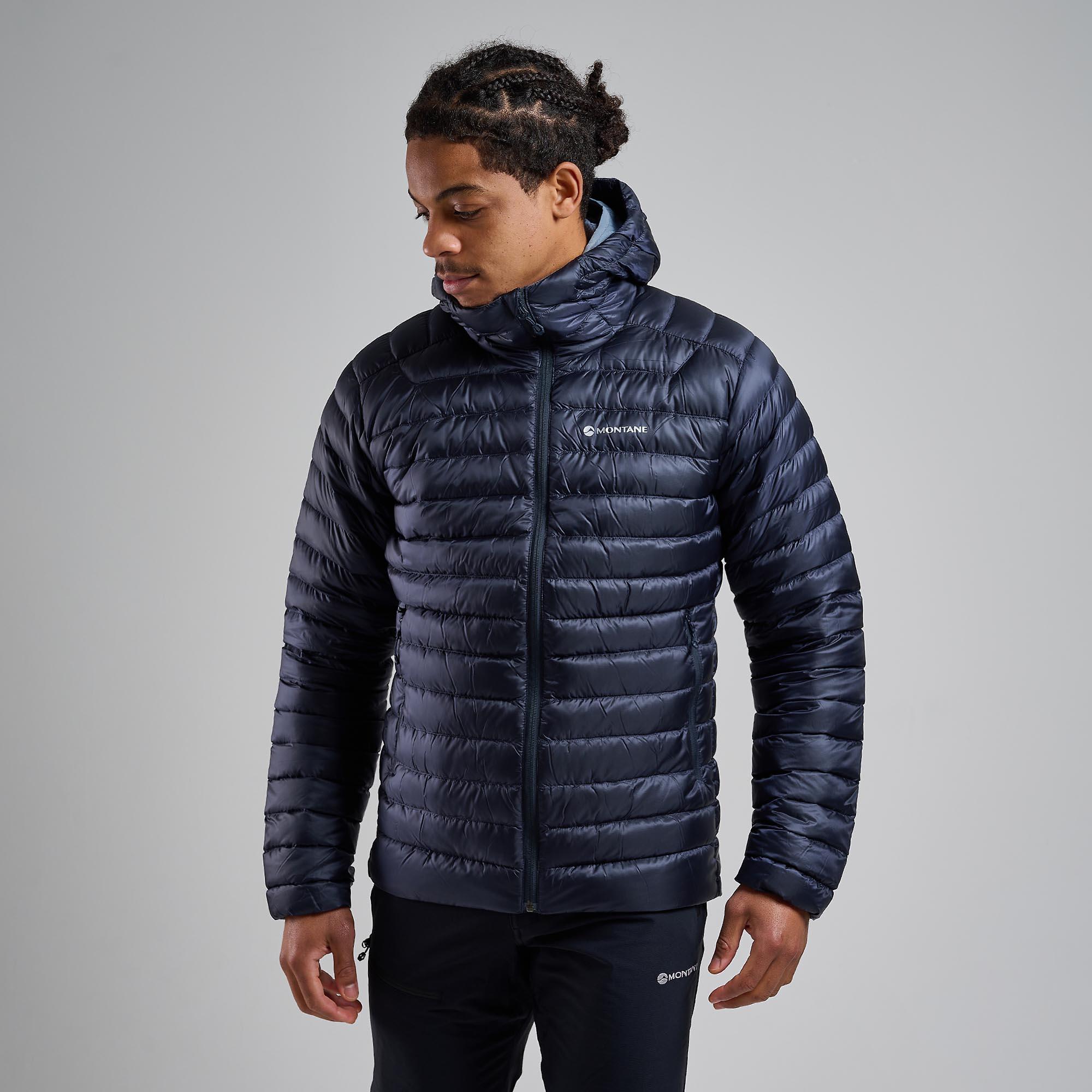 Product image 4 of 7 of Montane Men's Anti-Freeze Hooded Down Jacket - Eclipse Blue