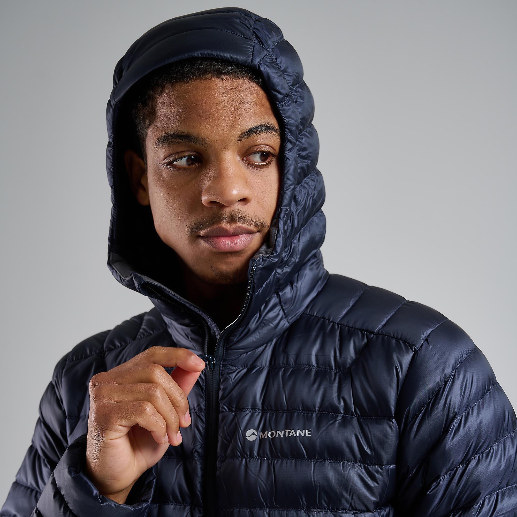 Product image 5 of 7 of Montane Men's Anti-Freeze Hooded Down Jacket - Eclipse Blue