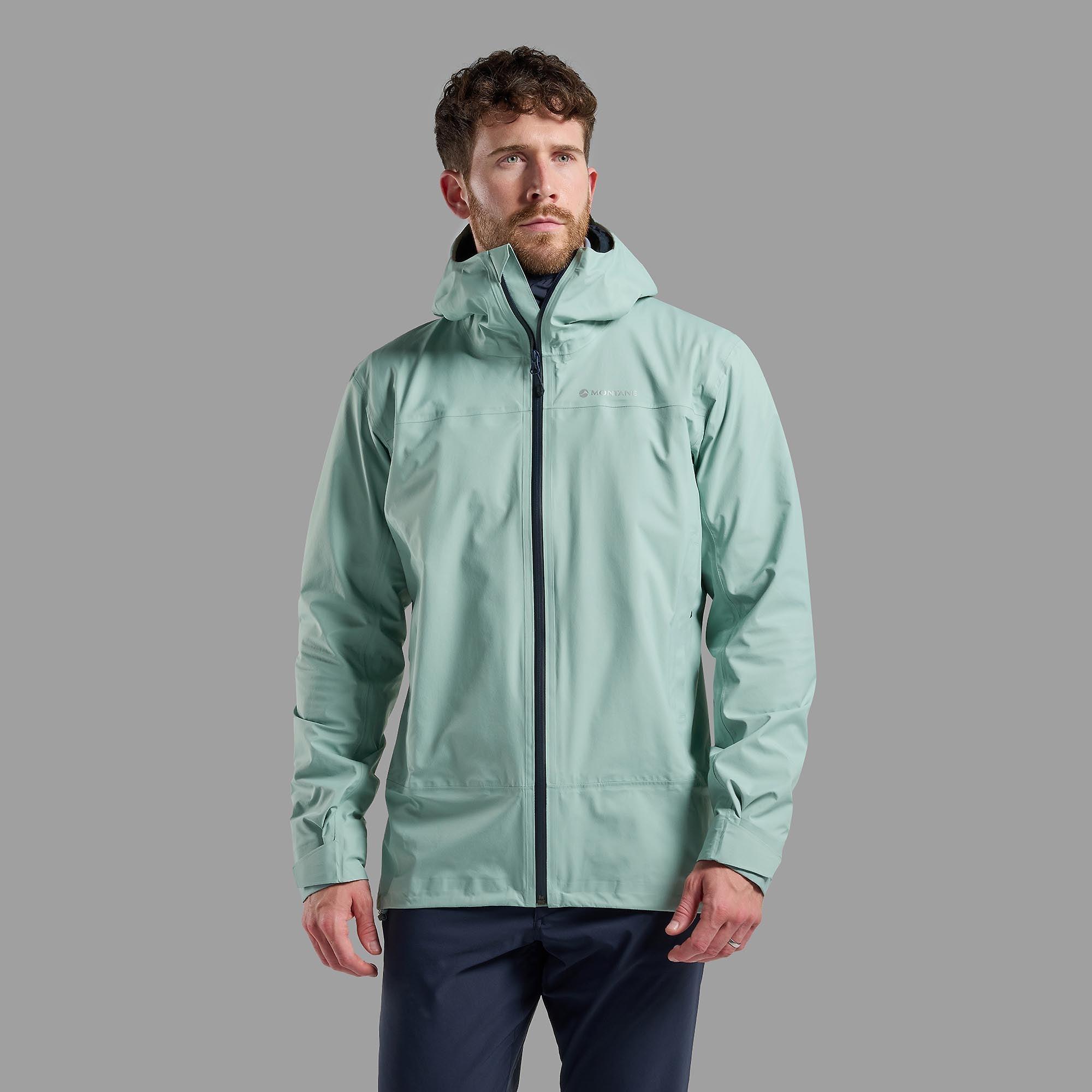 Product image 2 of 10 of Montane Men's Cetus Waterproof Jacket - Sea Mist