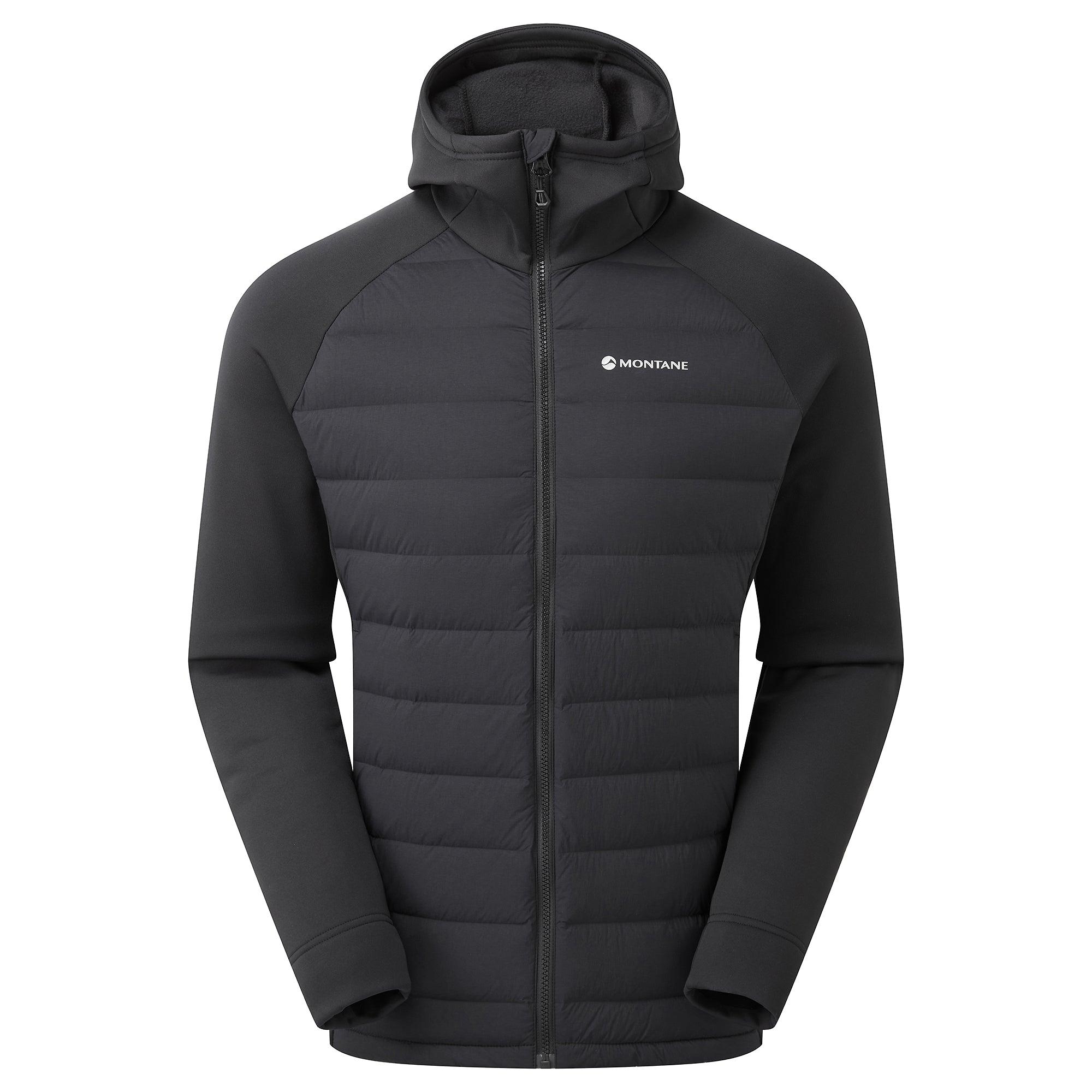 Product image 1 of 7 of Montane Men's Composite Hooded Down Jacket - Black