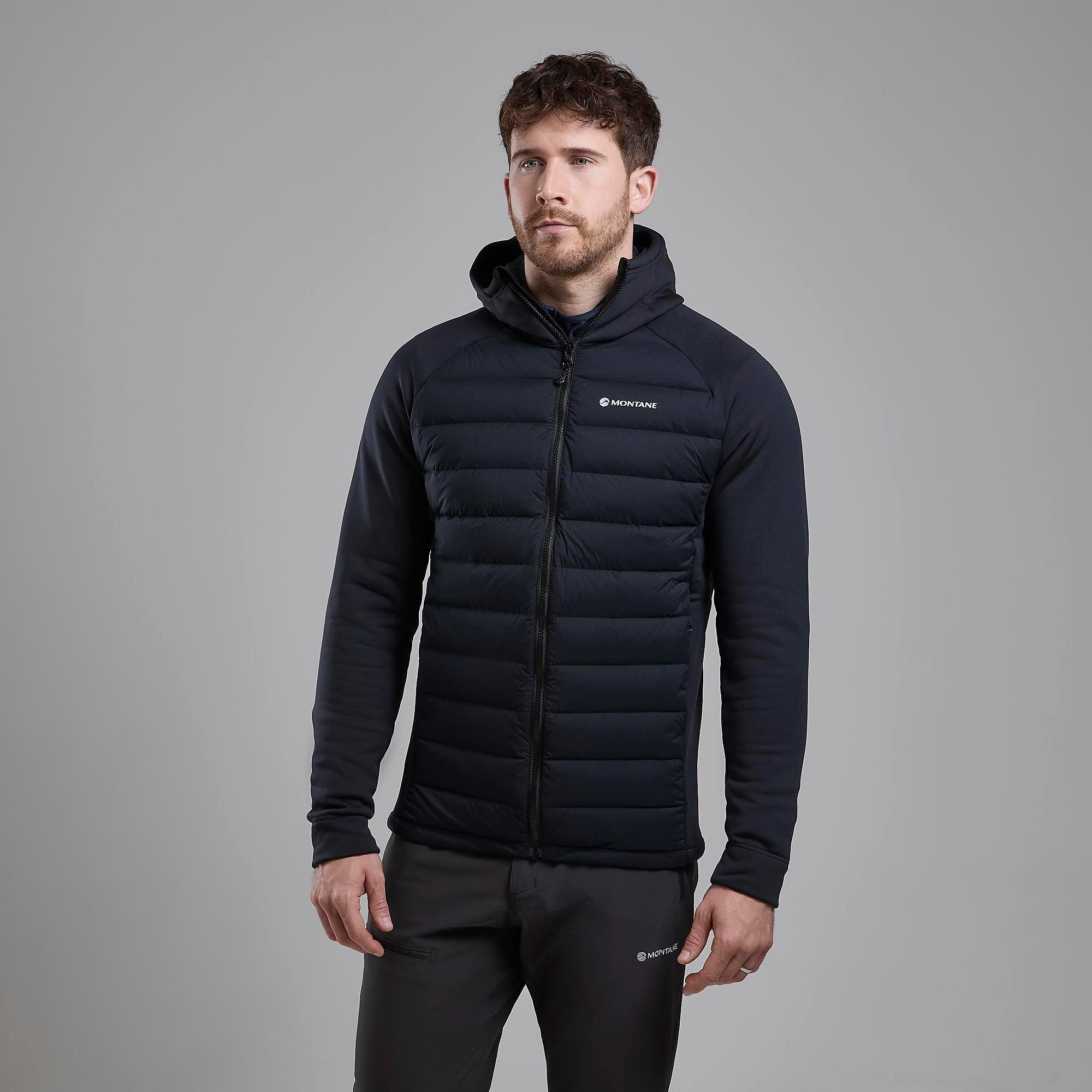 Product image 2 of 7 of Montane Men's Composite Hooded Down Jacket - Black