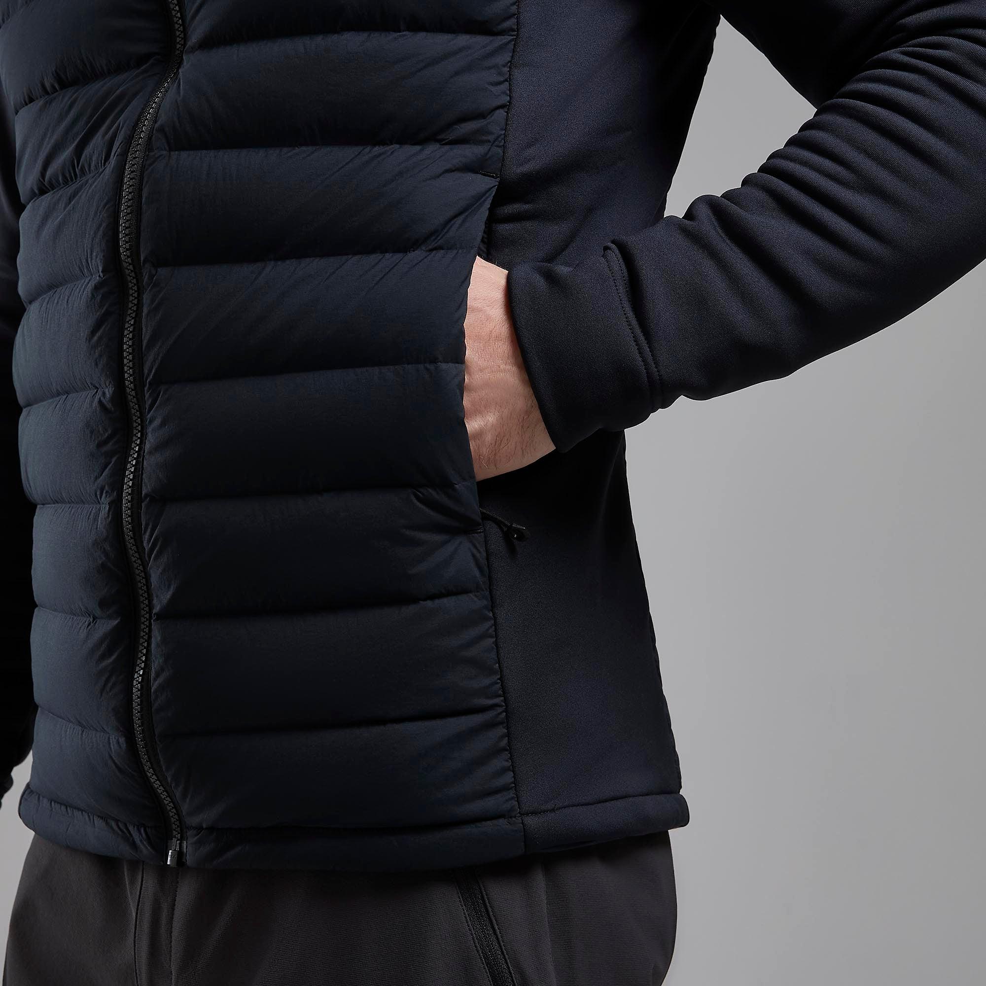Product image 6 of 7 of Montane Men's Composite Hooded Down Jacket - Black