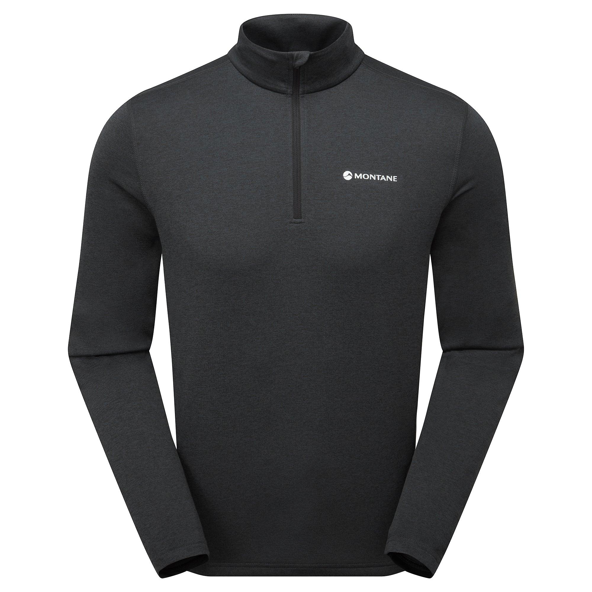 Product image 1 of 3 of Montane Men's Dart Zip Neck T-Shirt - Black