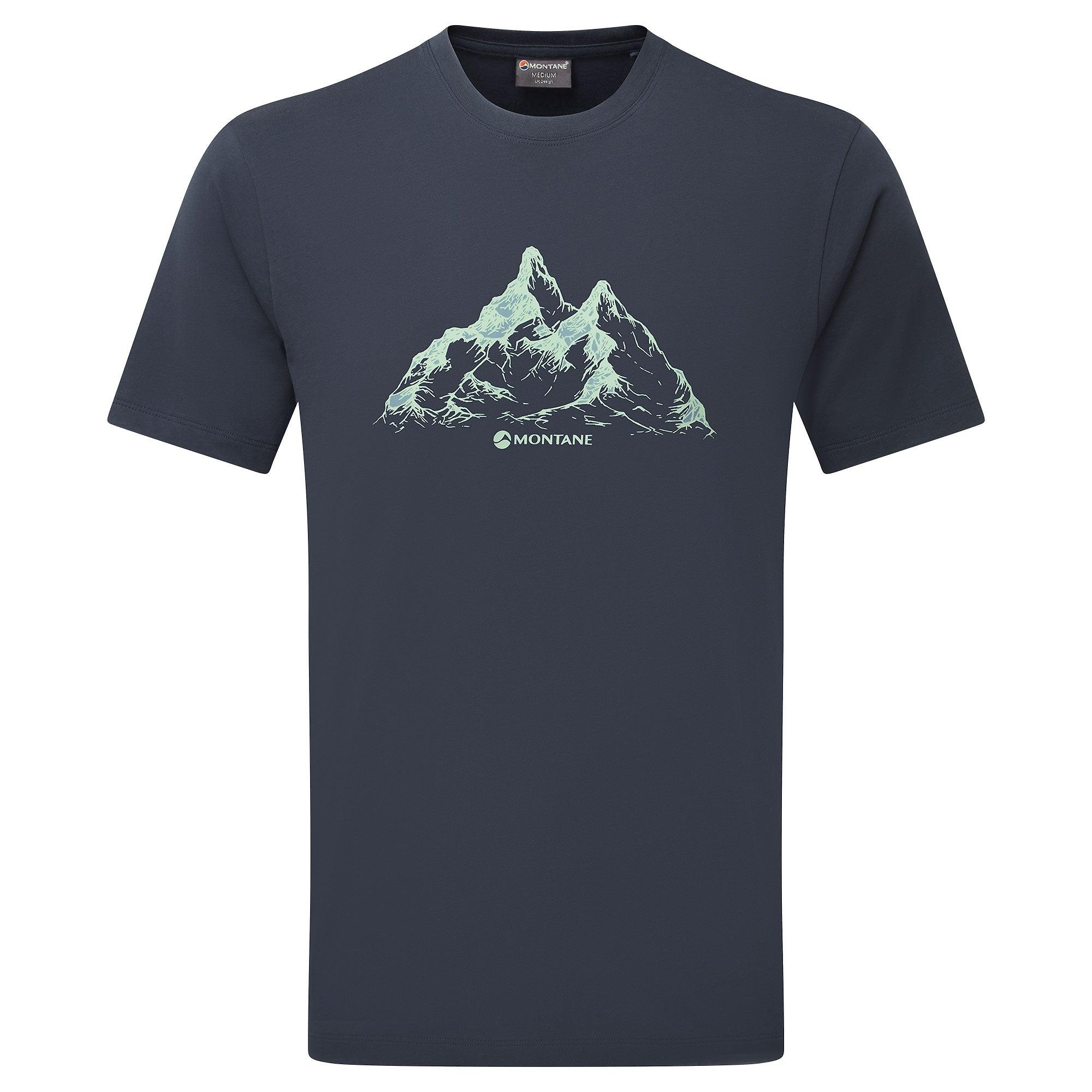 Product image 1 of 4 of Montane Men's Dual Mountain T-Shirt - Eclipse Blue