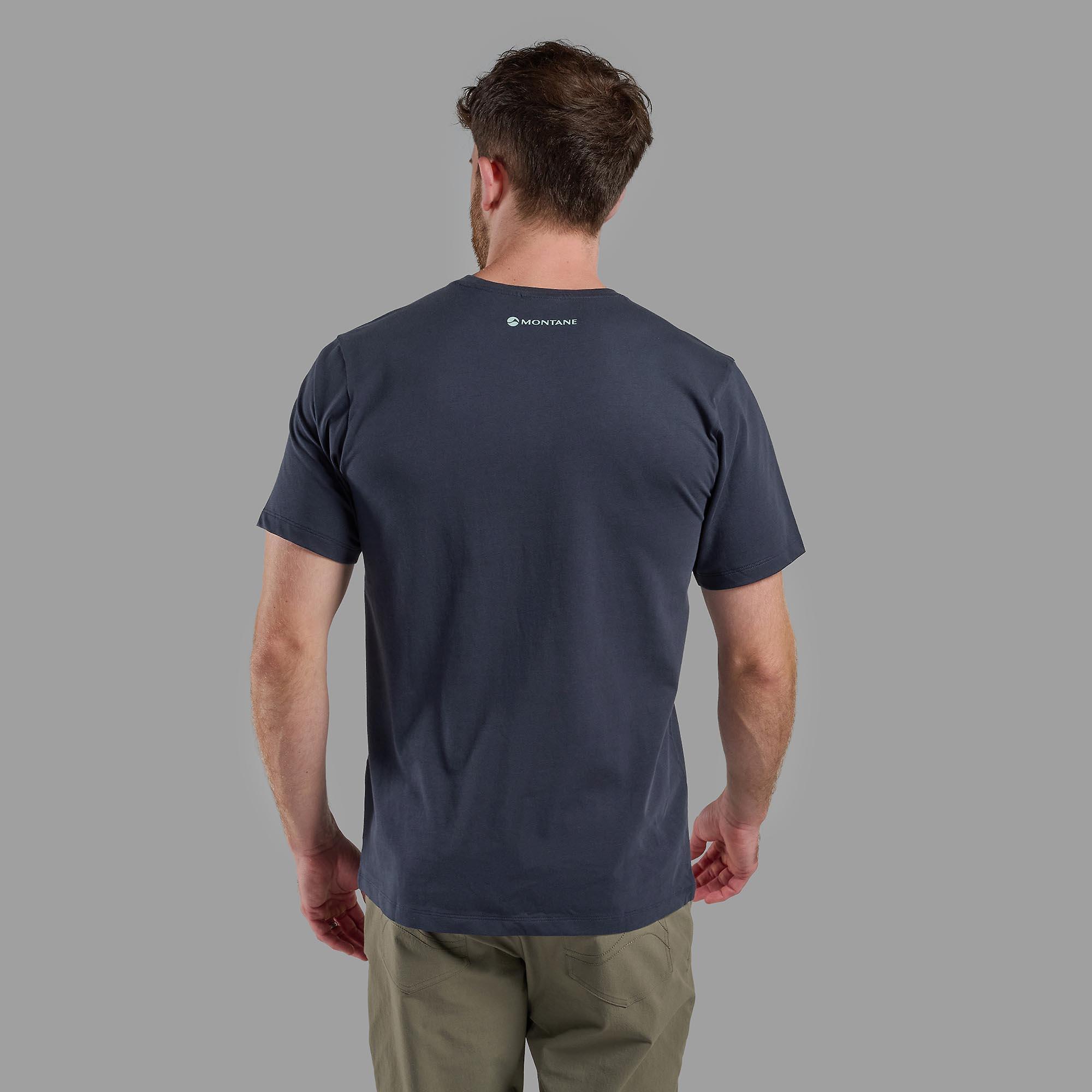 Product image 3 of 4 of Montane Men's Dual Mountain T-Shirt - Eclipse Blue