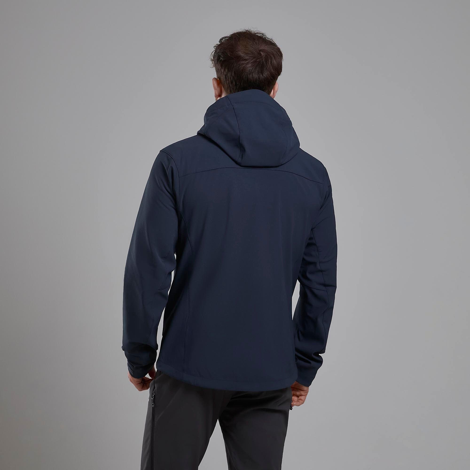 Product image 3 of 8 of Montane Men's Tenacity XT Hooded Softshell Jacket - Eclipse Blue