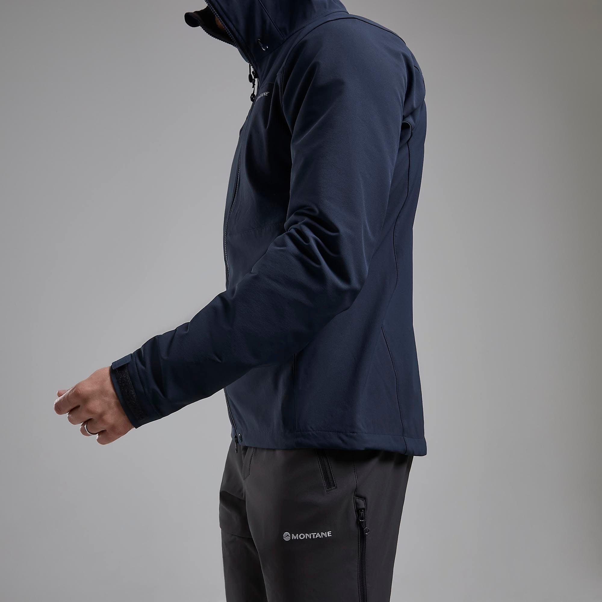 Product image 5 of 8 of Montane Men's Tenacity XT Hooded Softshell Jacket - Eclipse Blue