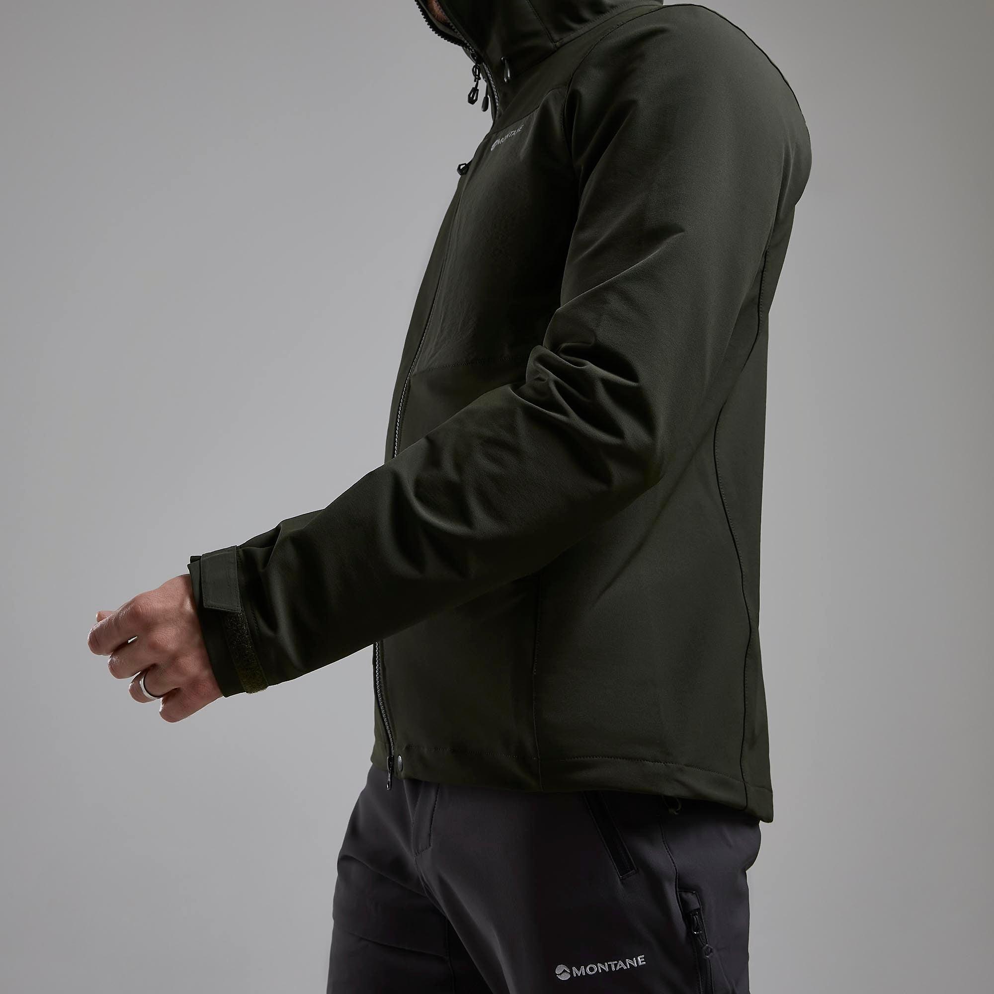 Product image 7 of 8 of Montane Men's Tenacity XT Hooded Softshell Jacket - Oak Green