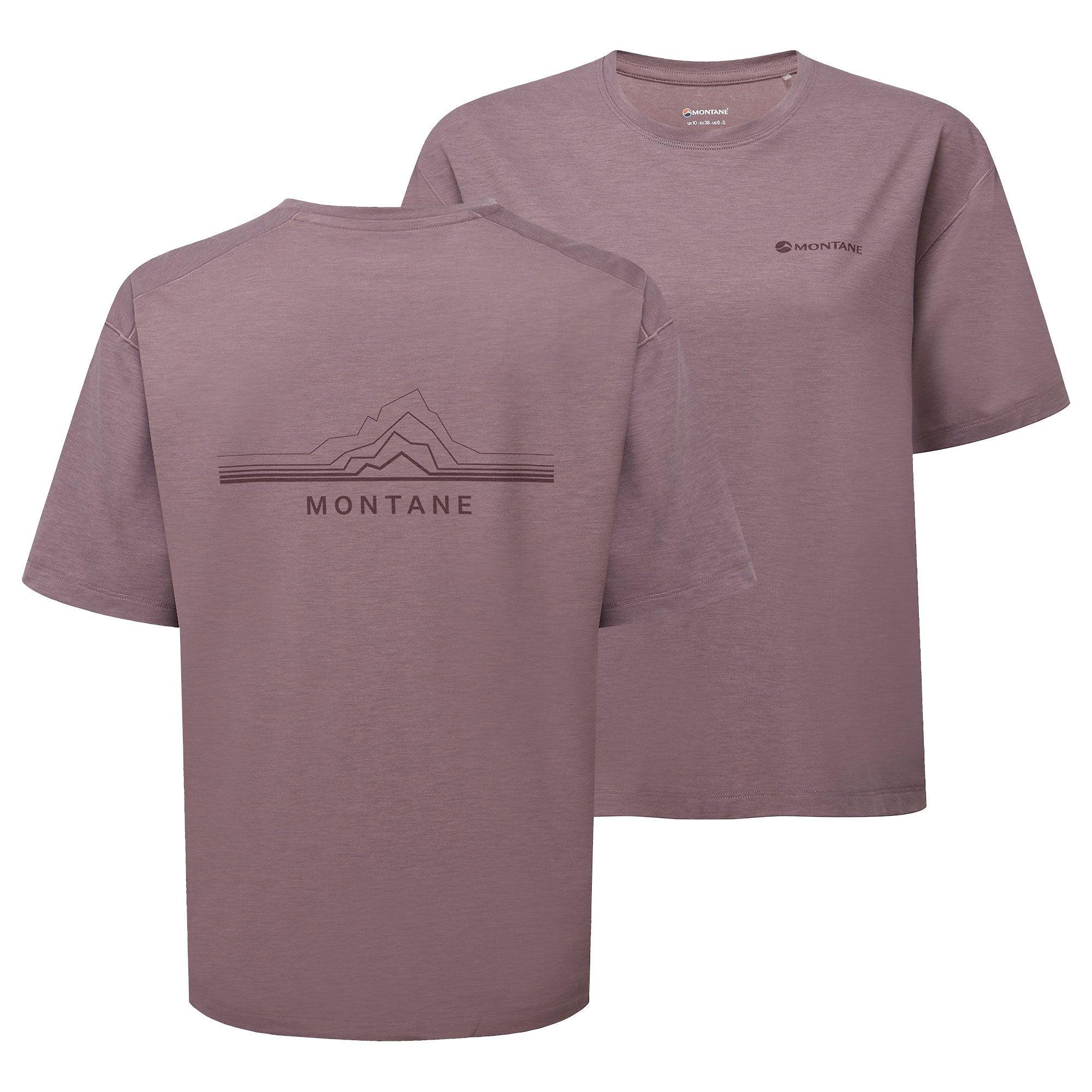 Product image 1 of 7 of Montane Women's Alhena Mountain 25 T-Shirt - Moonscape
