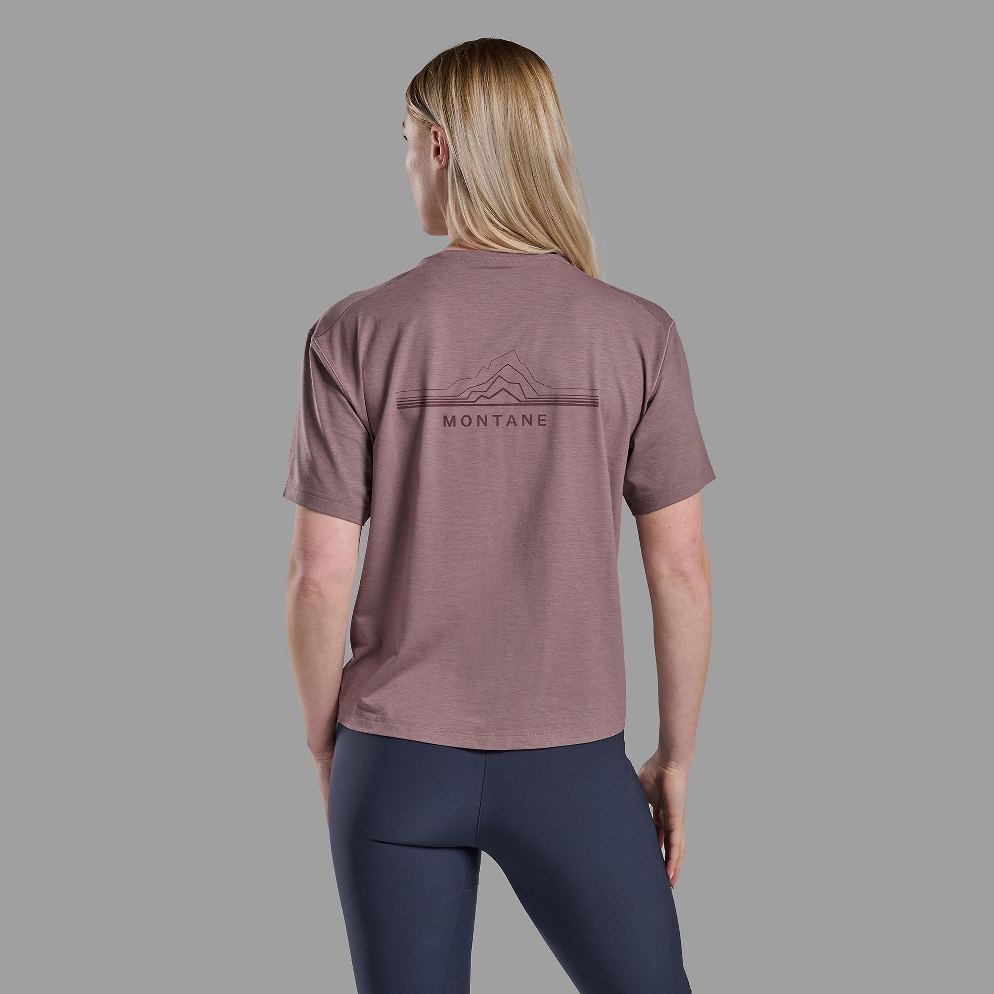 Product image 3 of 7 of Montane Women's Alhena Mountain 25 T-Shirt - Moonscape