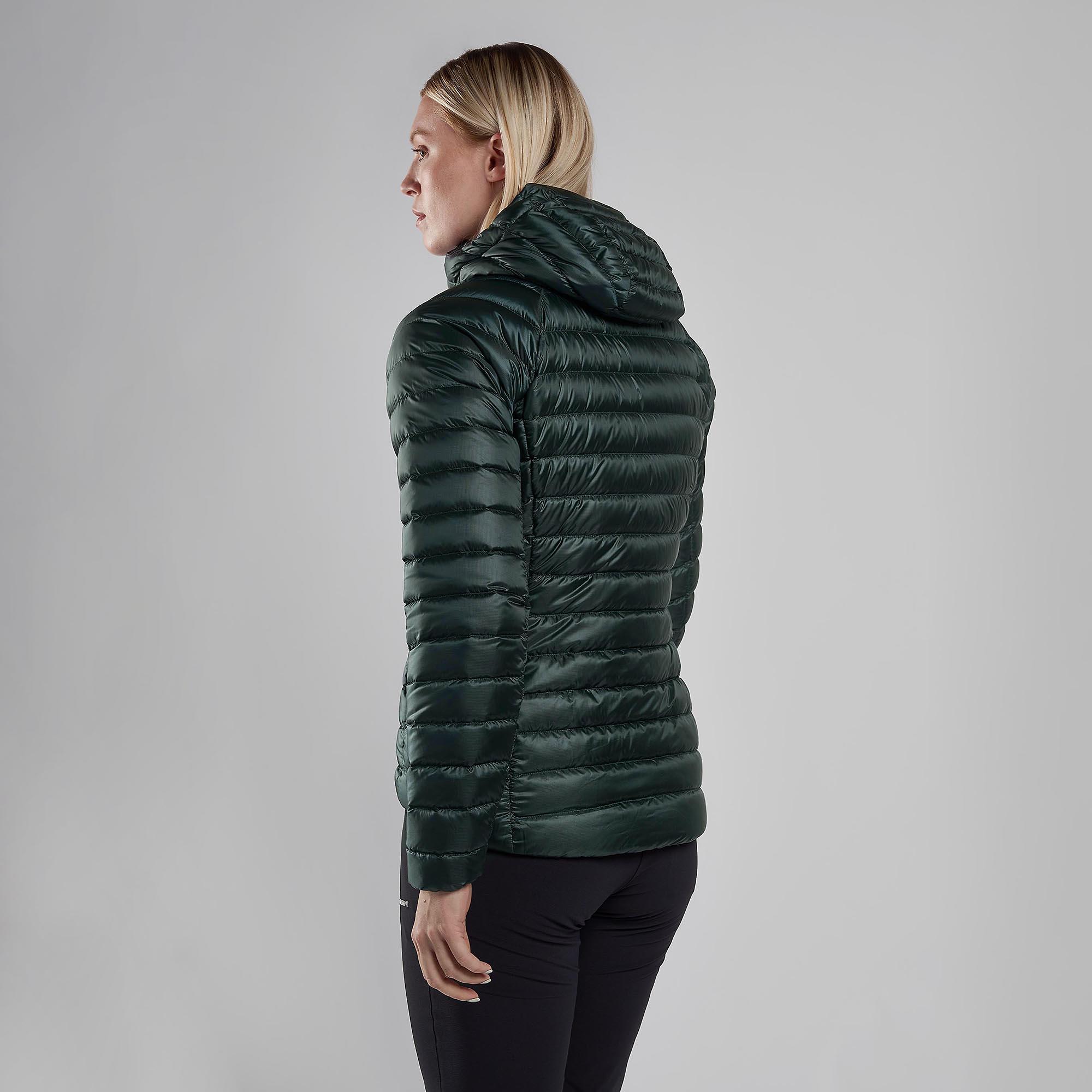 Product image 3 of 9 of Montane Women's Anti-Freeze Hooded Down Jacket - Deep Forest