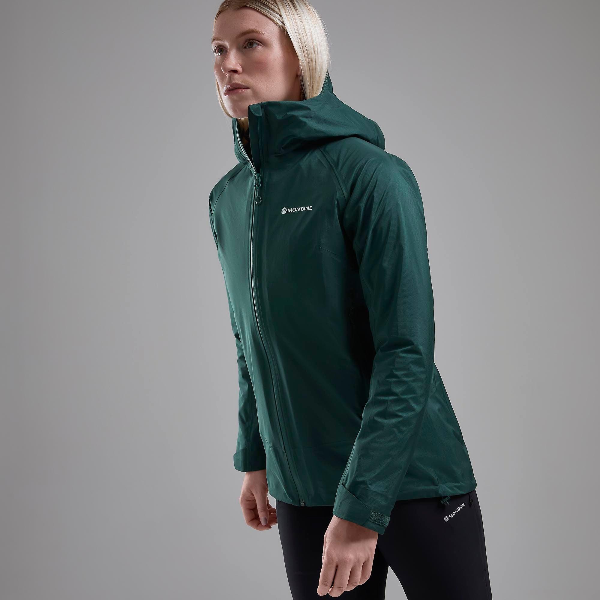 Product image 3 of 9 of Montane Women's Cetus Lite Waterproof Jacket - Deep Forest