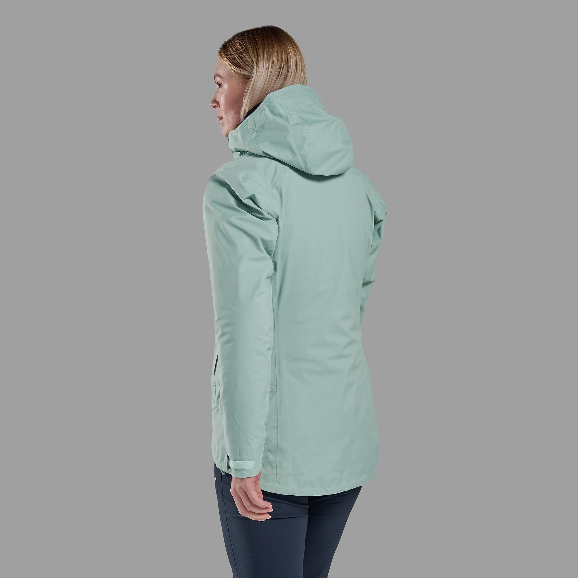 Product image 3 of 10 of Montane Women's Cetus Waterproof Jacket - Sea Mist