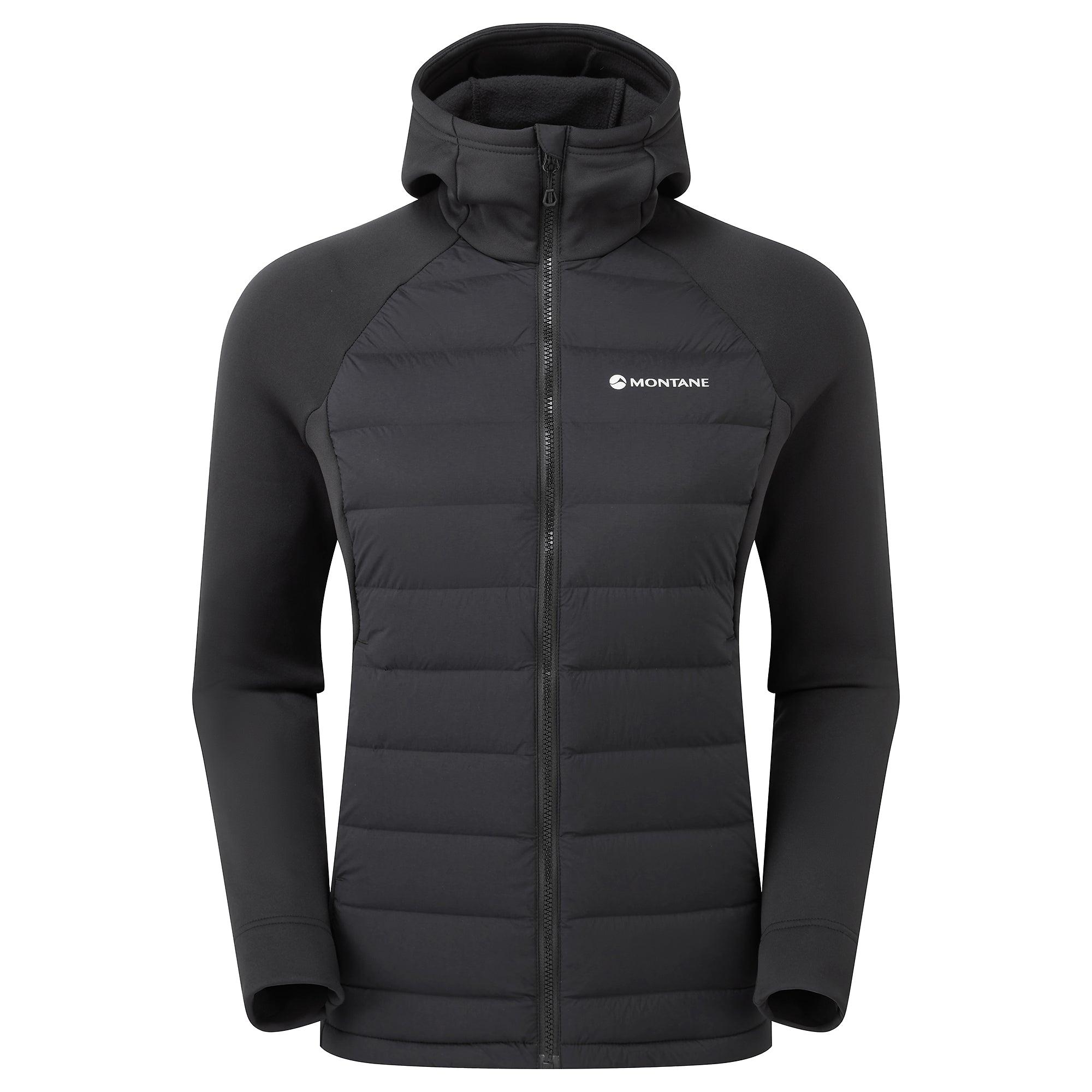 Product image 1 of 7 of Montane Women's Composite Hooded Down Jacket - Black