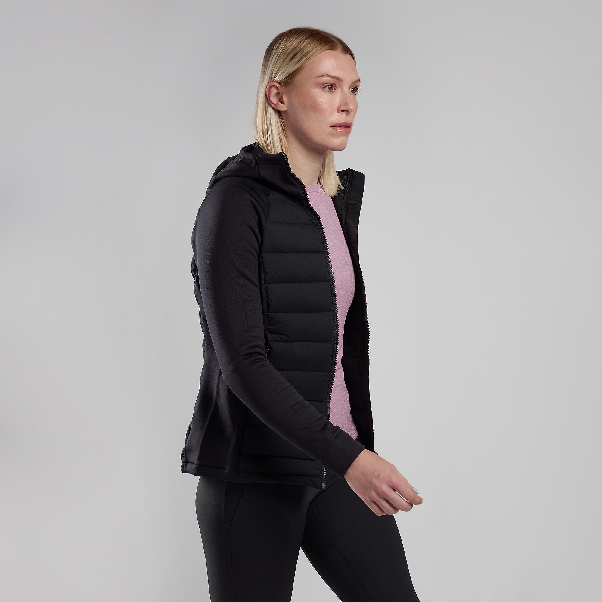 Product image 4 of 7 of Montane Women's Composite Hooded Down Jacket - Black