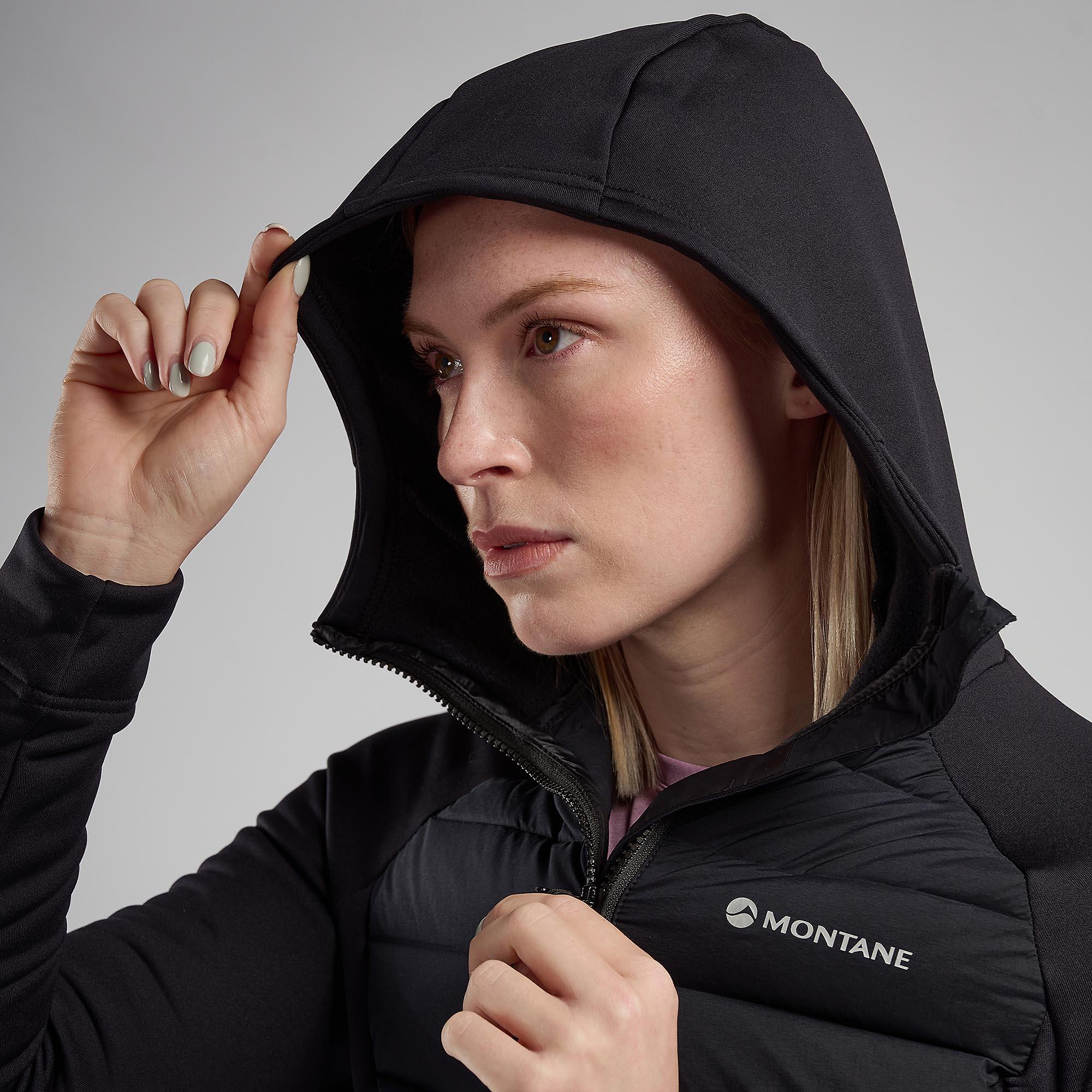 Product image 6 of 7 of Montane Women's Composite Hooded Down Jacket - Black